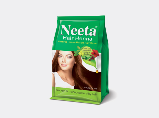 Neeta Hair Henna Standee Pouch