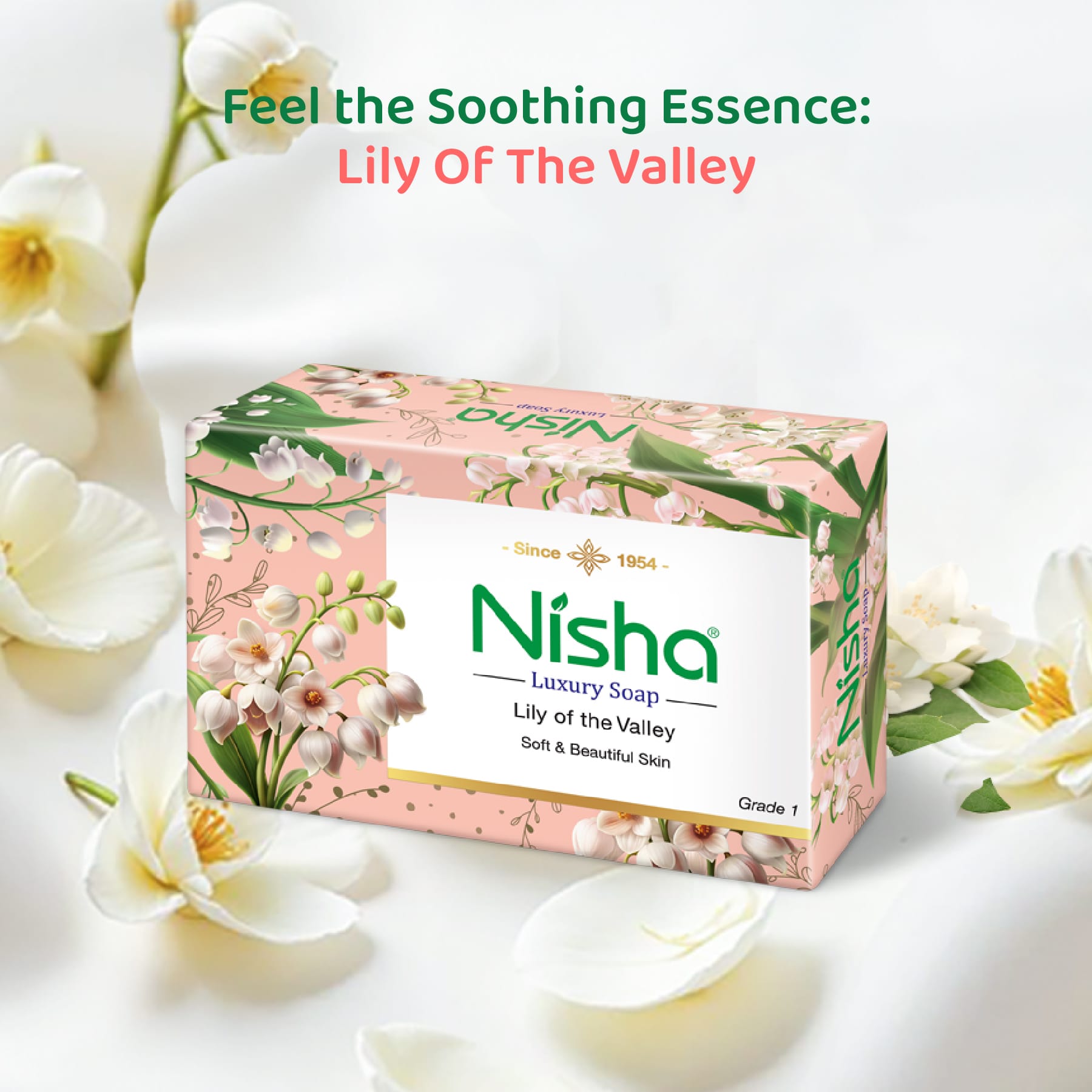 Nisha Luxury Soap Lily of the Valley