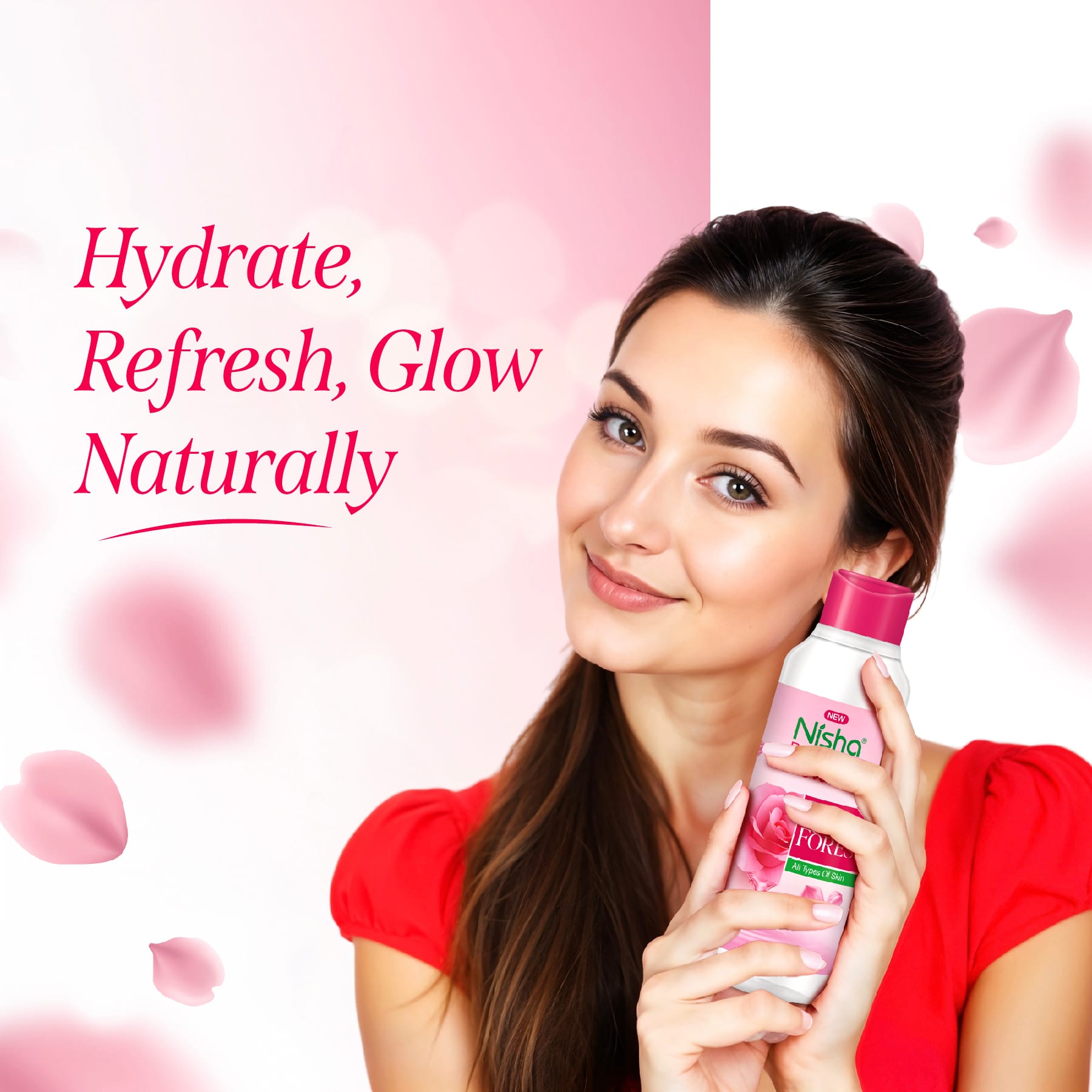 Nisha Refreshing Rose Water 300ml