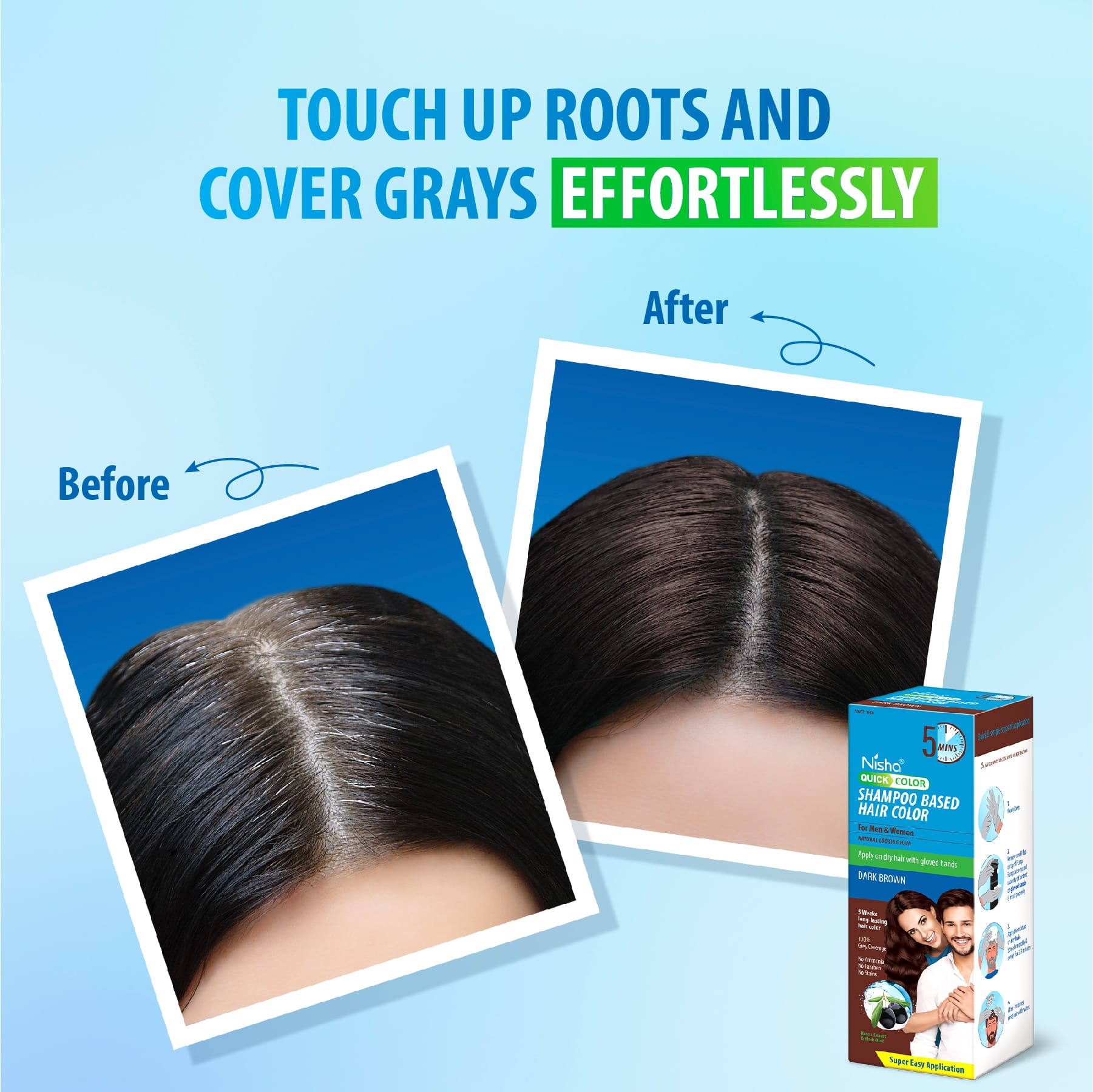 nisha-quick-color-shampoo-based-hair-color-dark-brown-pump-bottle