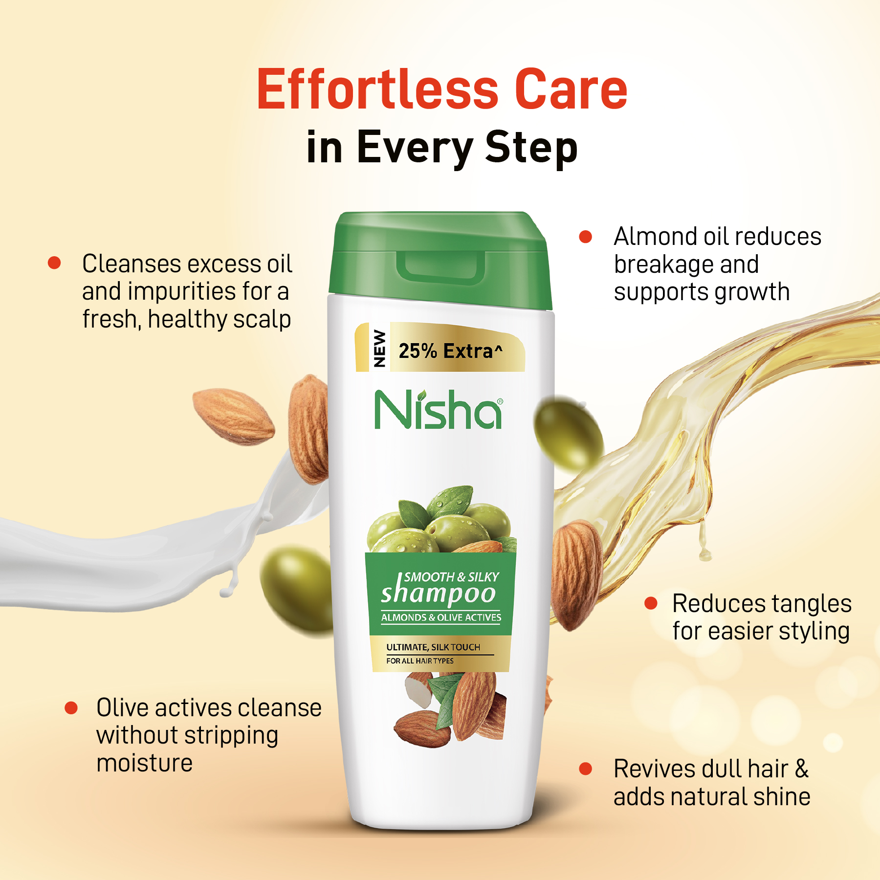 Nisha Shampoo | Smooth & Silky Shampoo