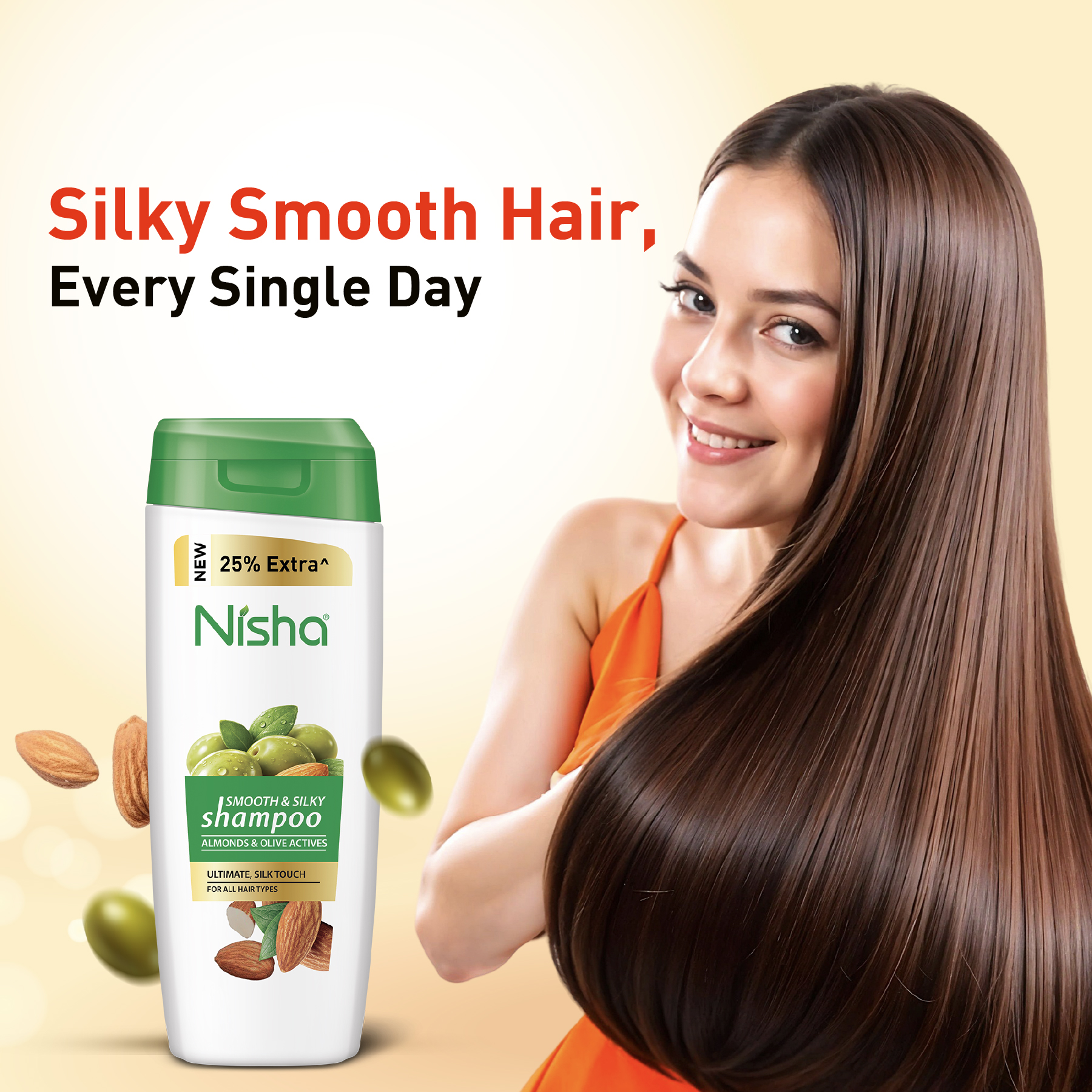 Nisha Shampoo | Smooth & Silky Shampoo
