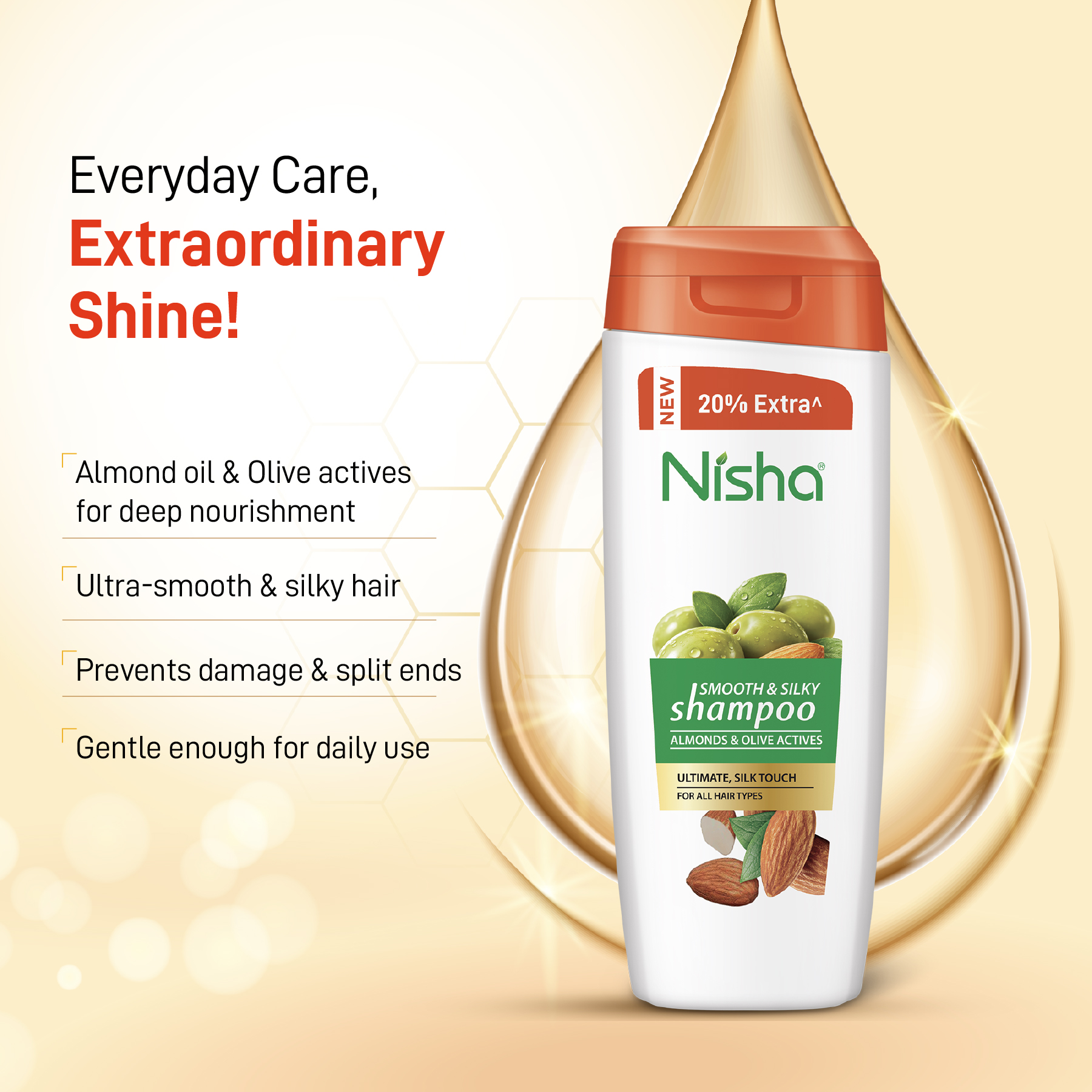 Nisha Shampoo | Smooth & Silky Shampoo