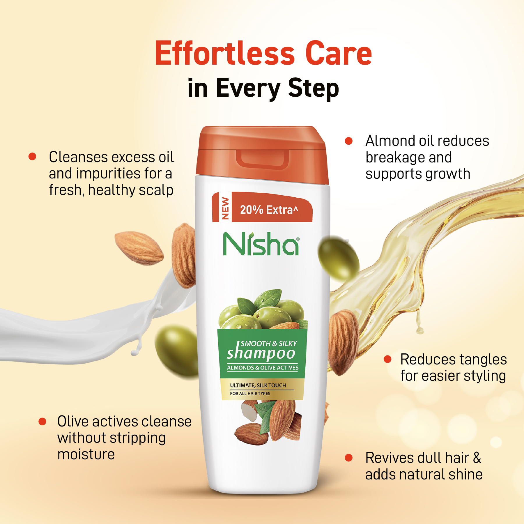 Nisha Shampoo | Smooth & Silky Shampoo