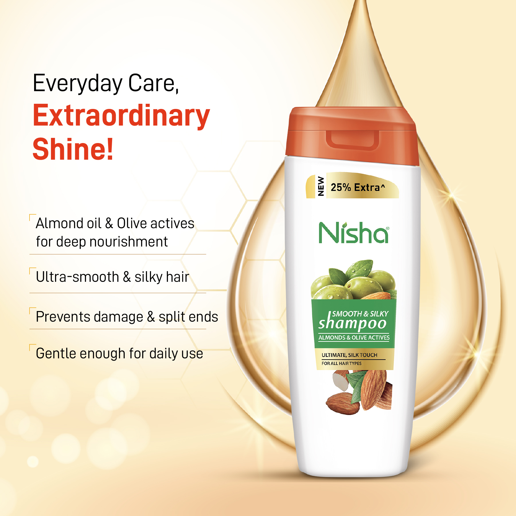 Nisha Shampoo | Smooth & Silky Shampoo