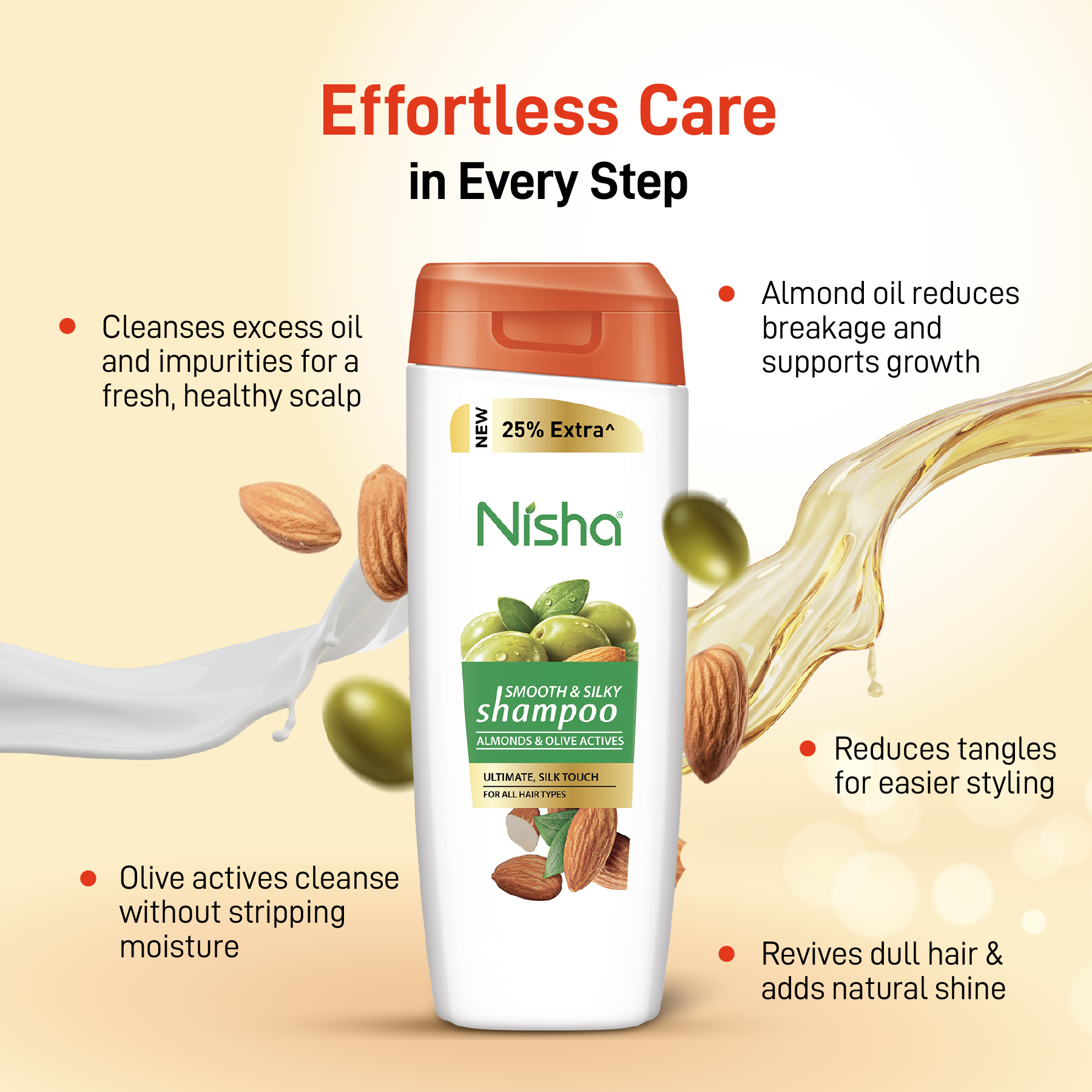 Nisha Shampoo | Smooth & Silky Shampoo