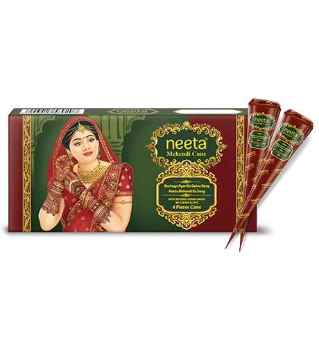 Neeta Mehendi Cone Pack of 4 Pcs