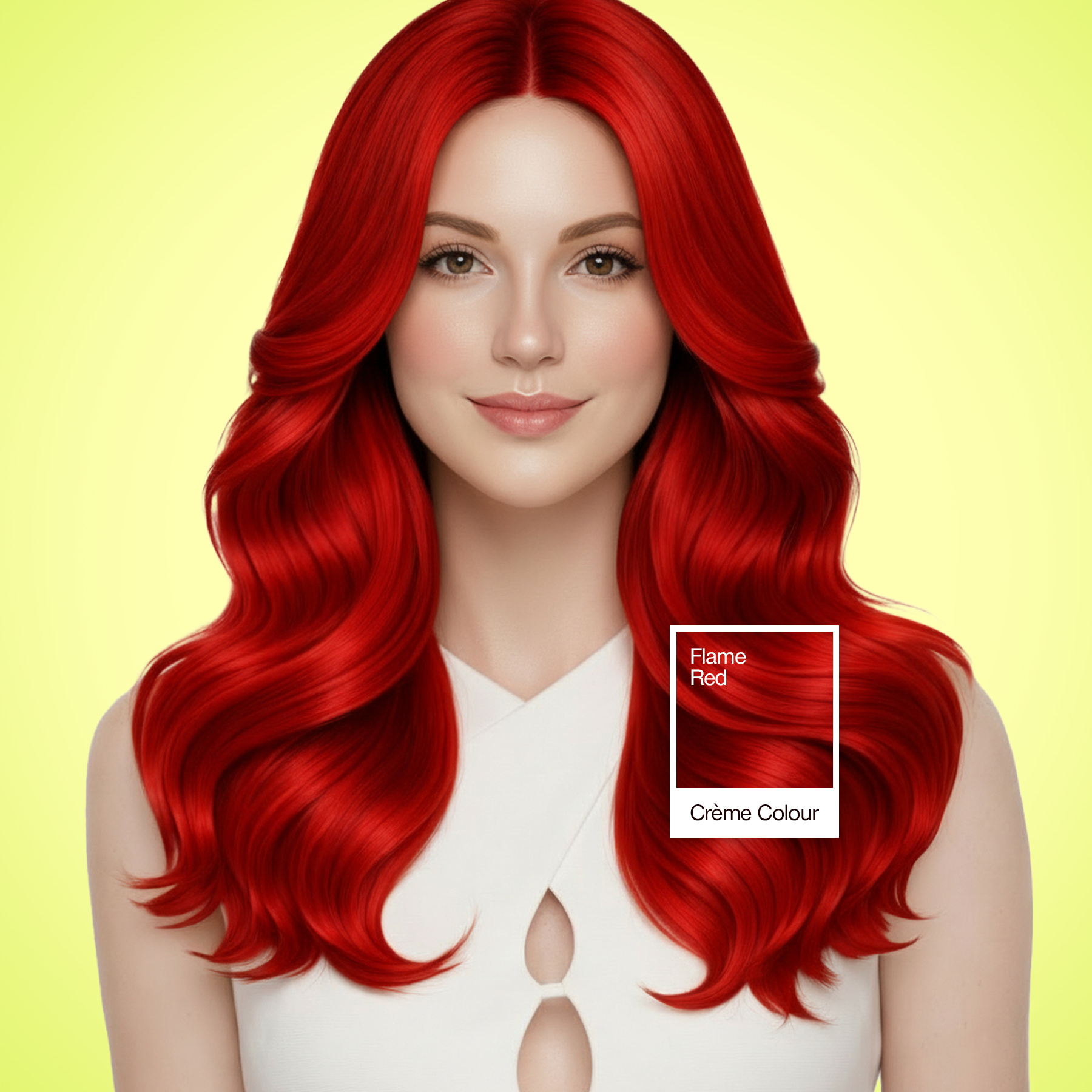 Nisha Creme Hair Color Flame Red | 100% Grey Coverage