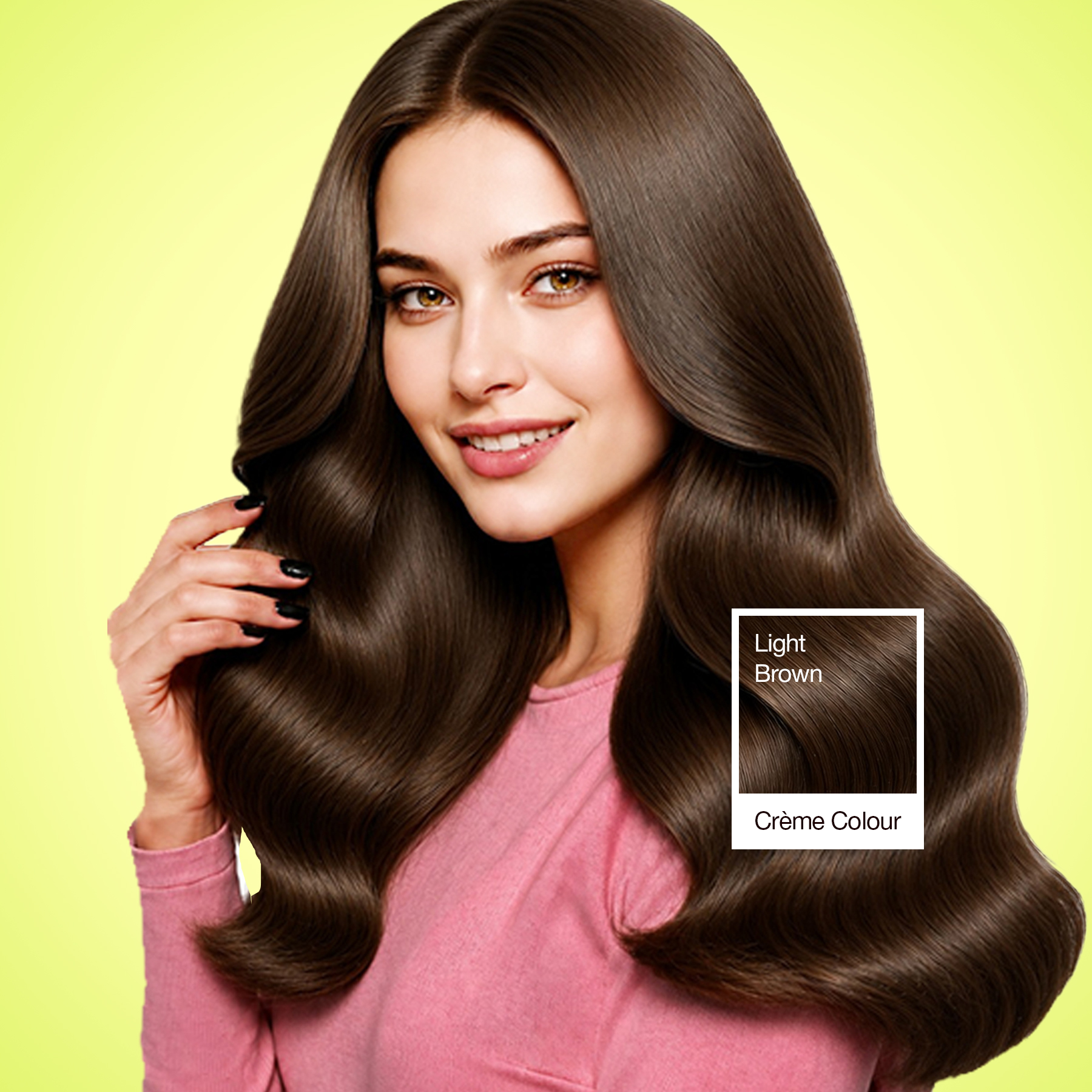 Nisha Crème Hair Color 5.0 Light Brown | No Ammonia