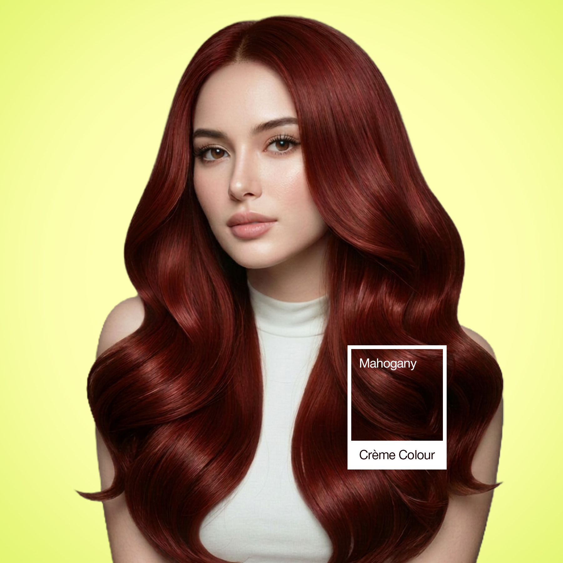 Nisha Crème Hair Color Mahogany | 100% Grey Coverage
