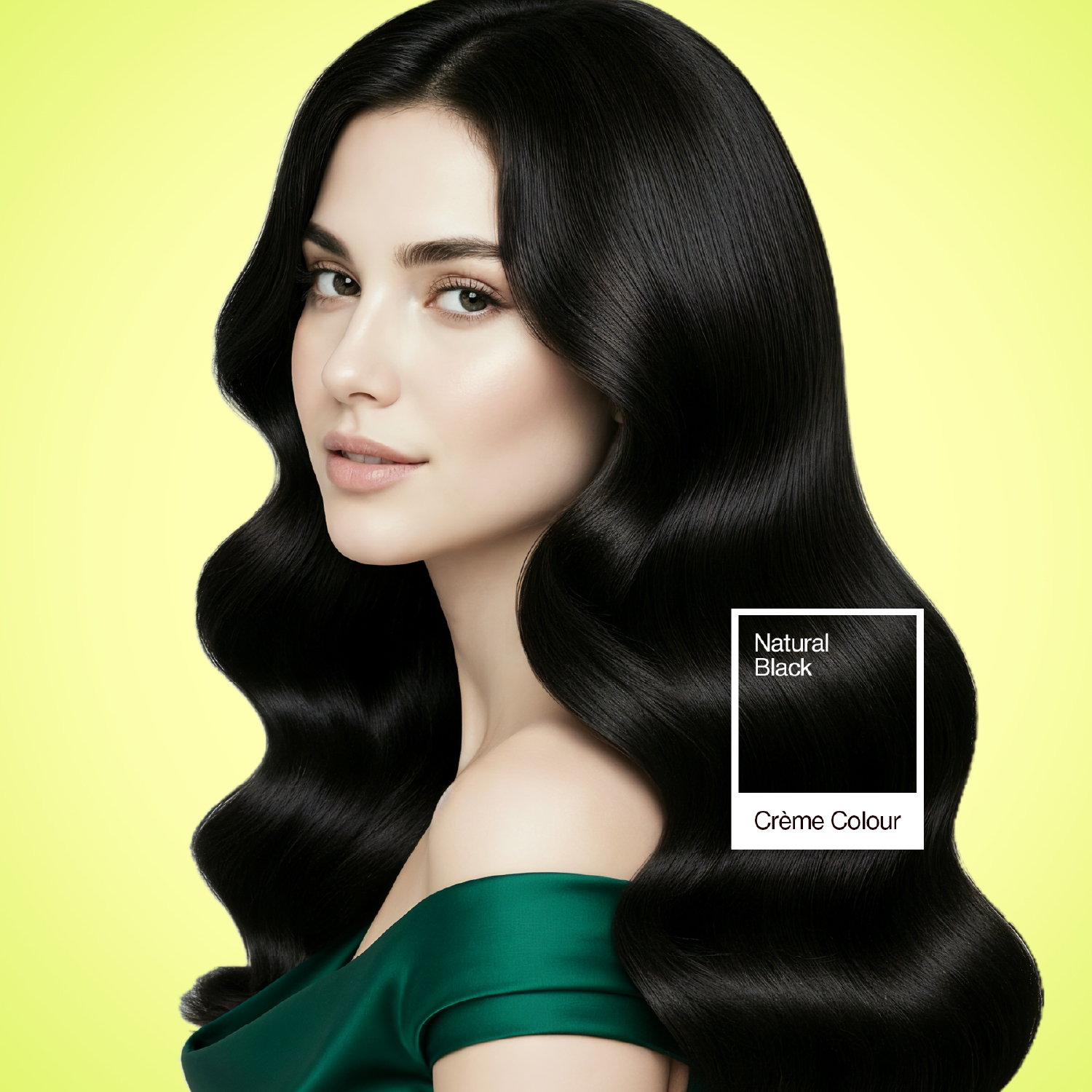 Nisha Crème Hair Color 1.0 Natural Black | 100% Grey Coverage