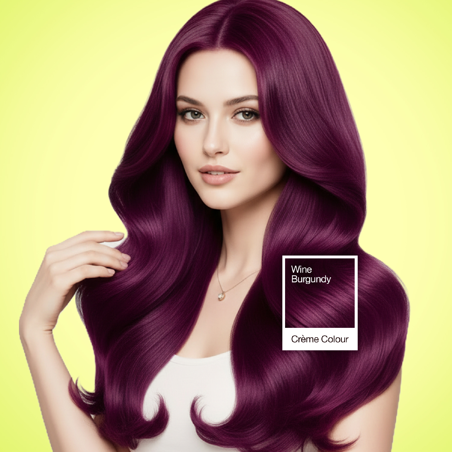 Nisha Crème Hair Color Wine Burgundy | Long-Lasting Color