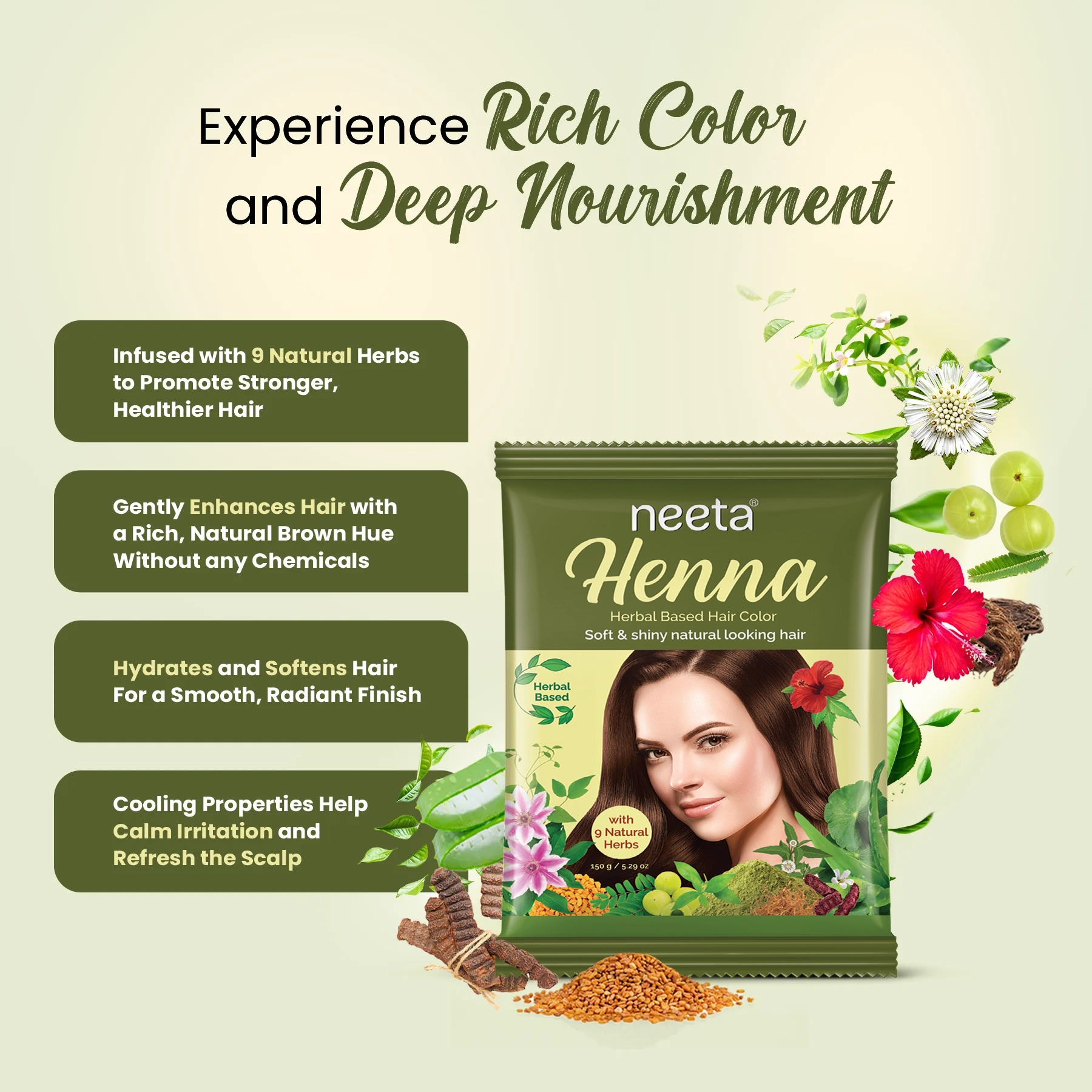 Neeta Herbal Based Hair Color