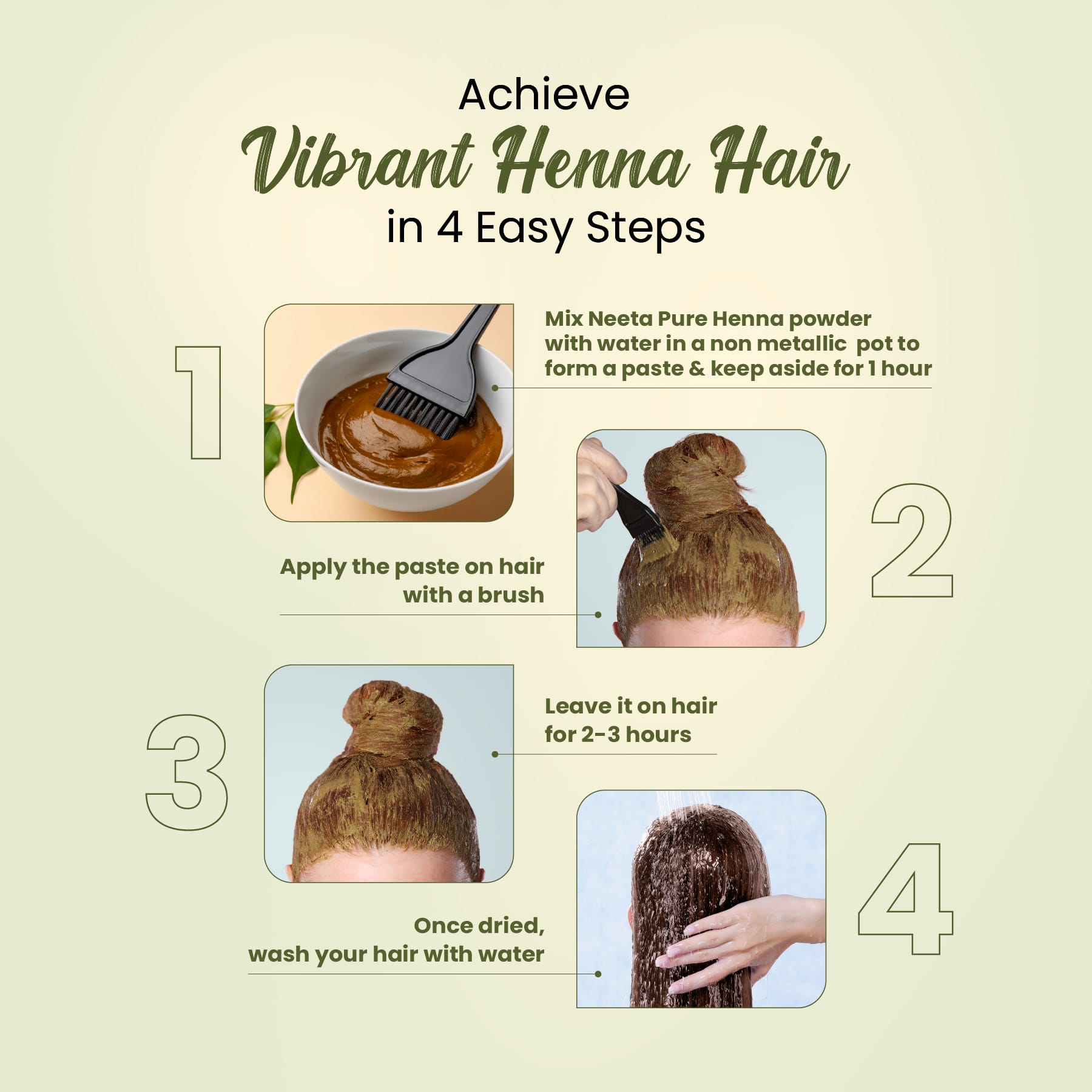 Neeta Henna with 9 Herbs Natural Brown