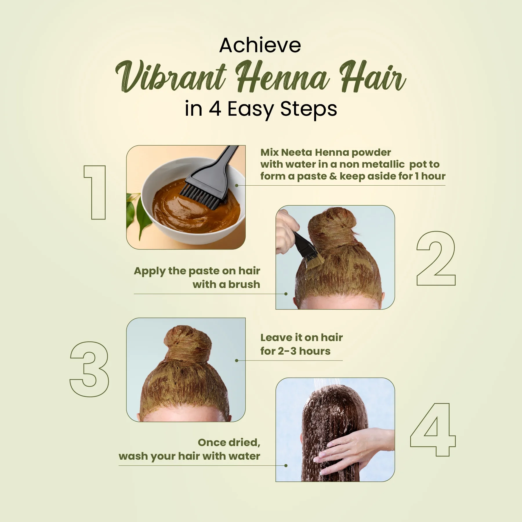 Neeta Herbal Based Hair Color 125g
