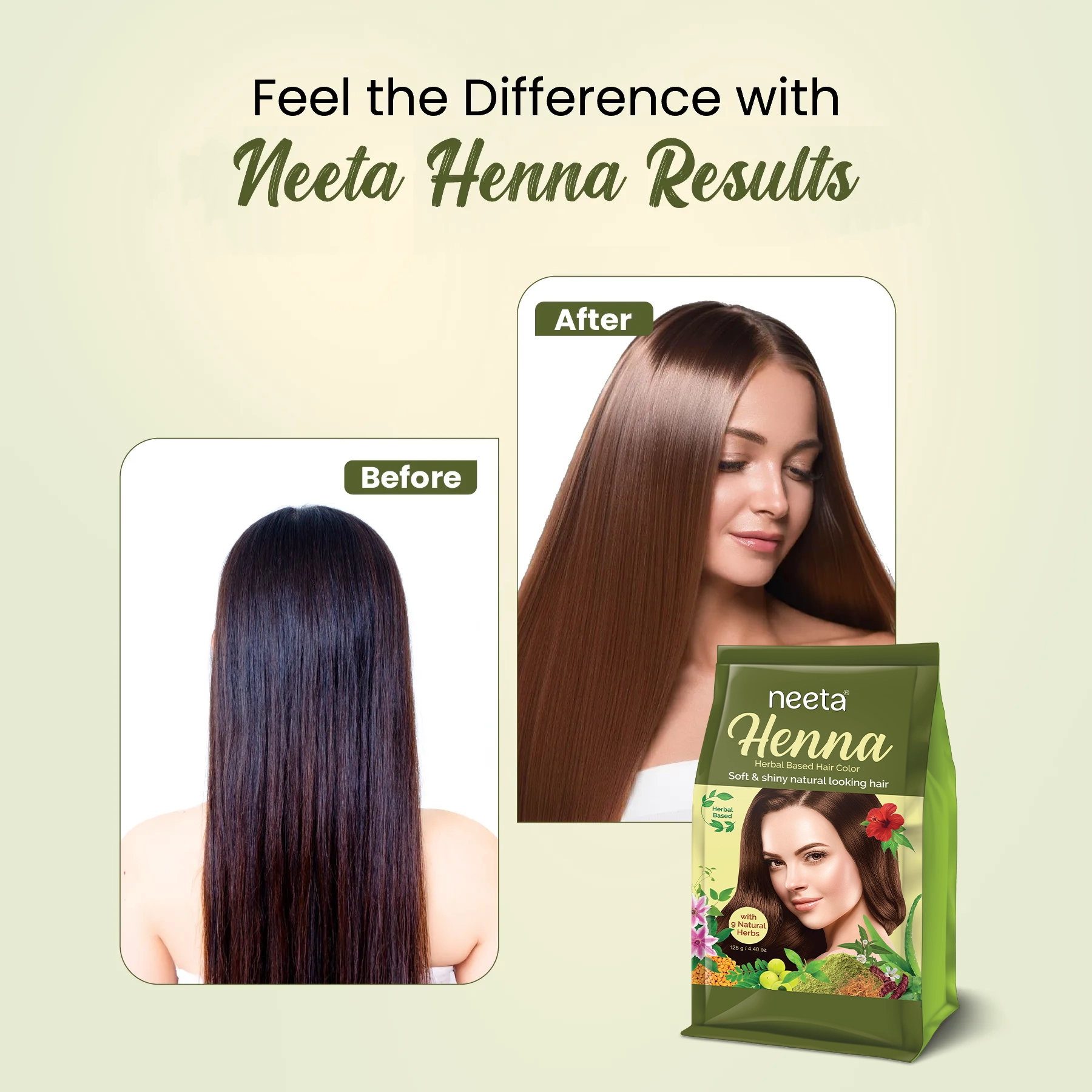 Neeta Herbal Based Hair Color 125g