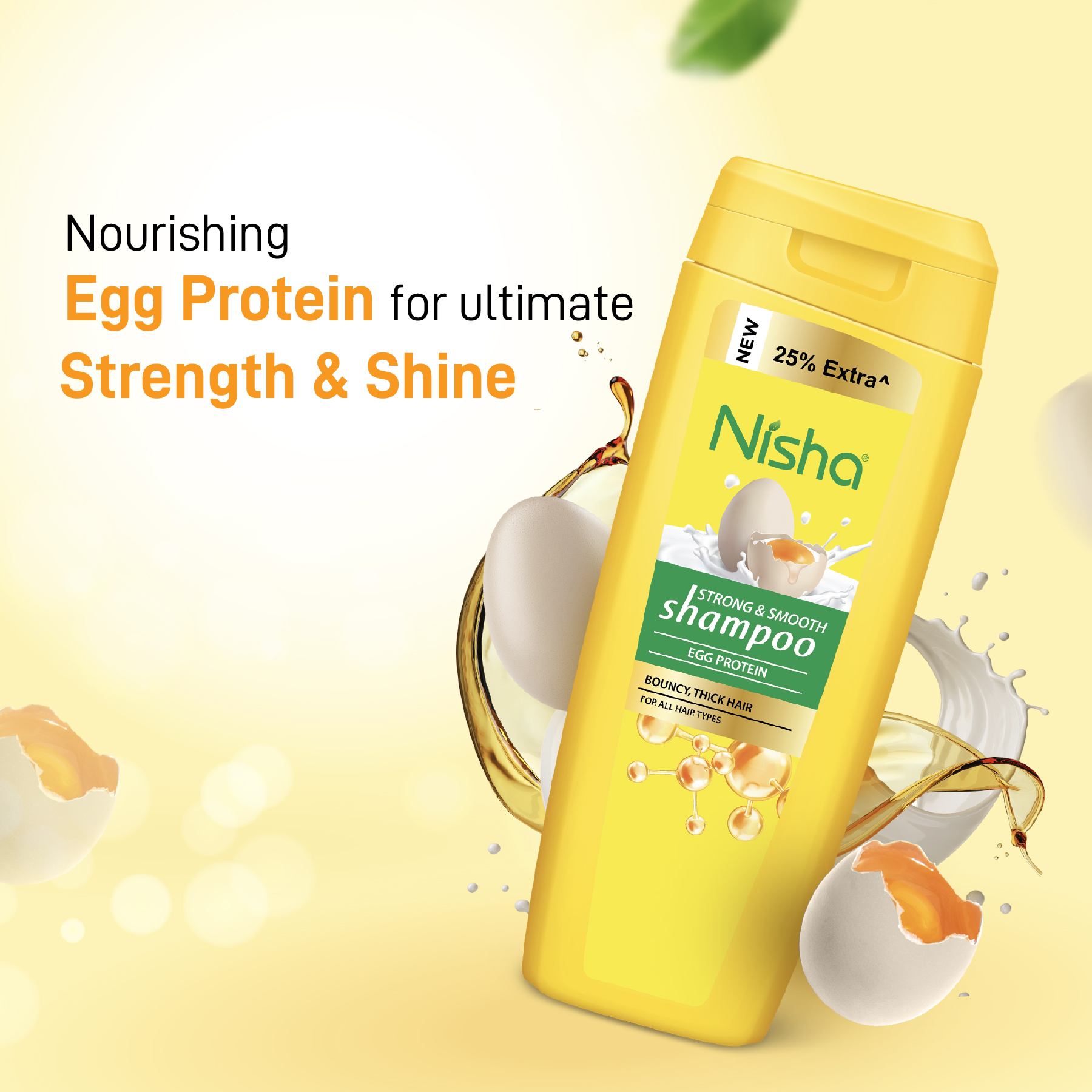 Nisha Egg Protein Shampoo 80ml