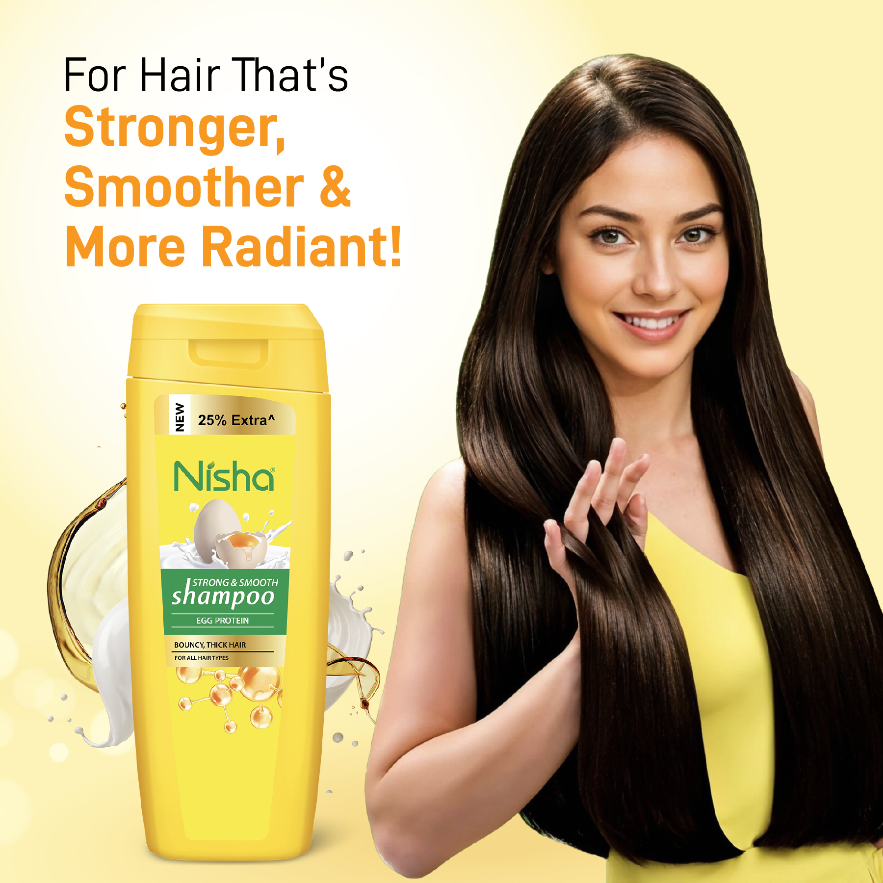 Nisha Egg Protein Shampoo 80ml