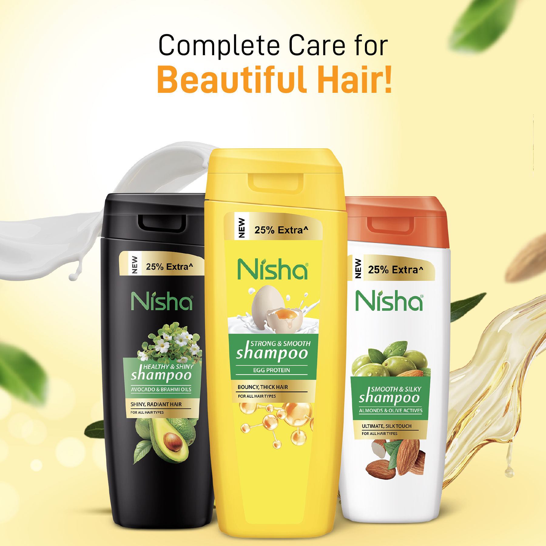 Nisha Egg Protein Shampoo 80ml