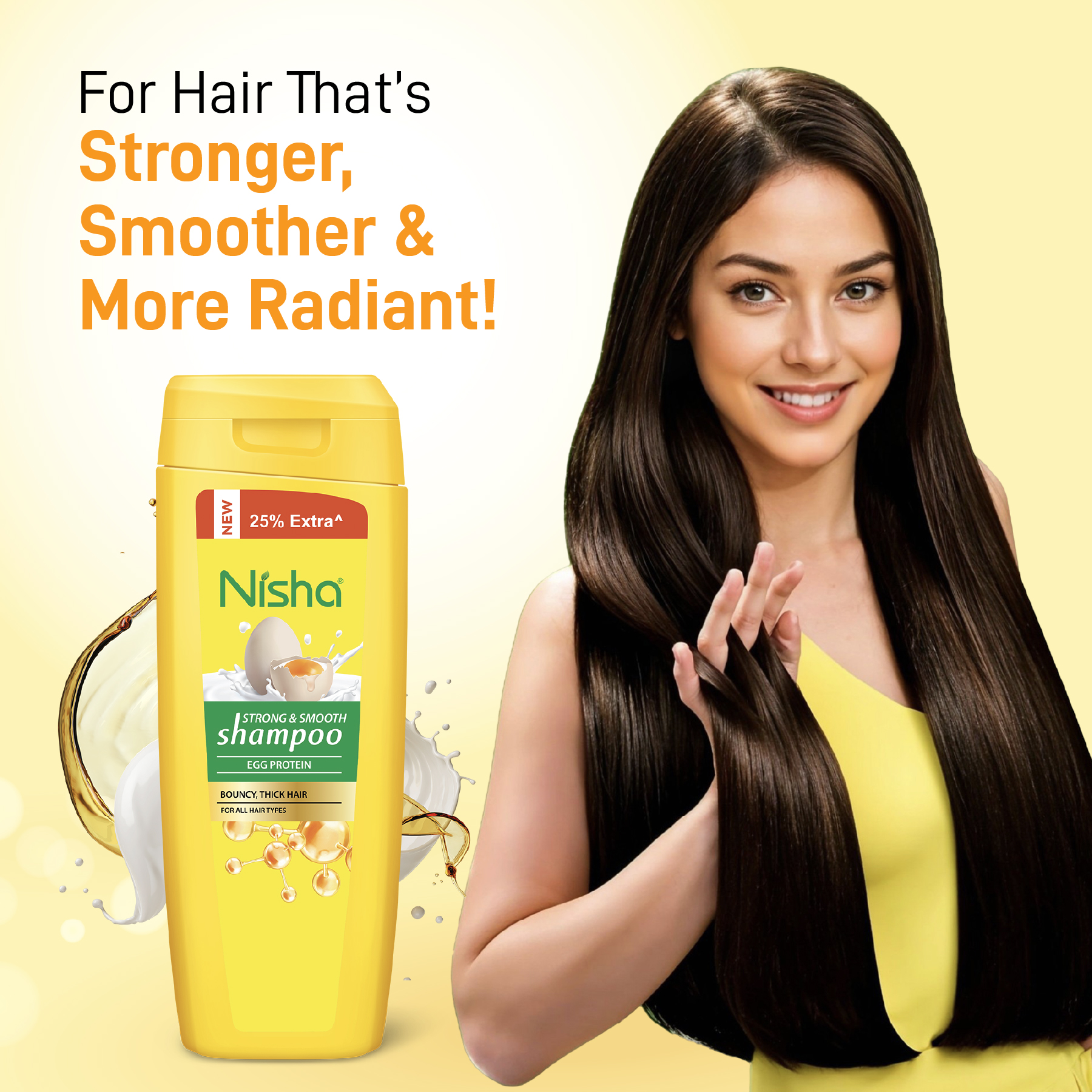 Nisha Egg Protein Shampoo 80ml