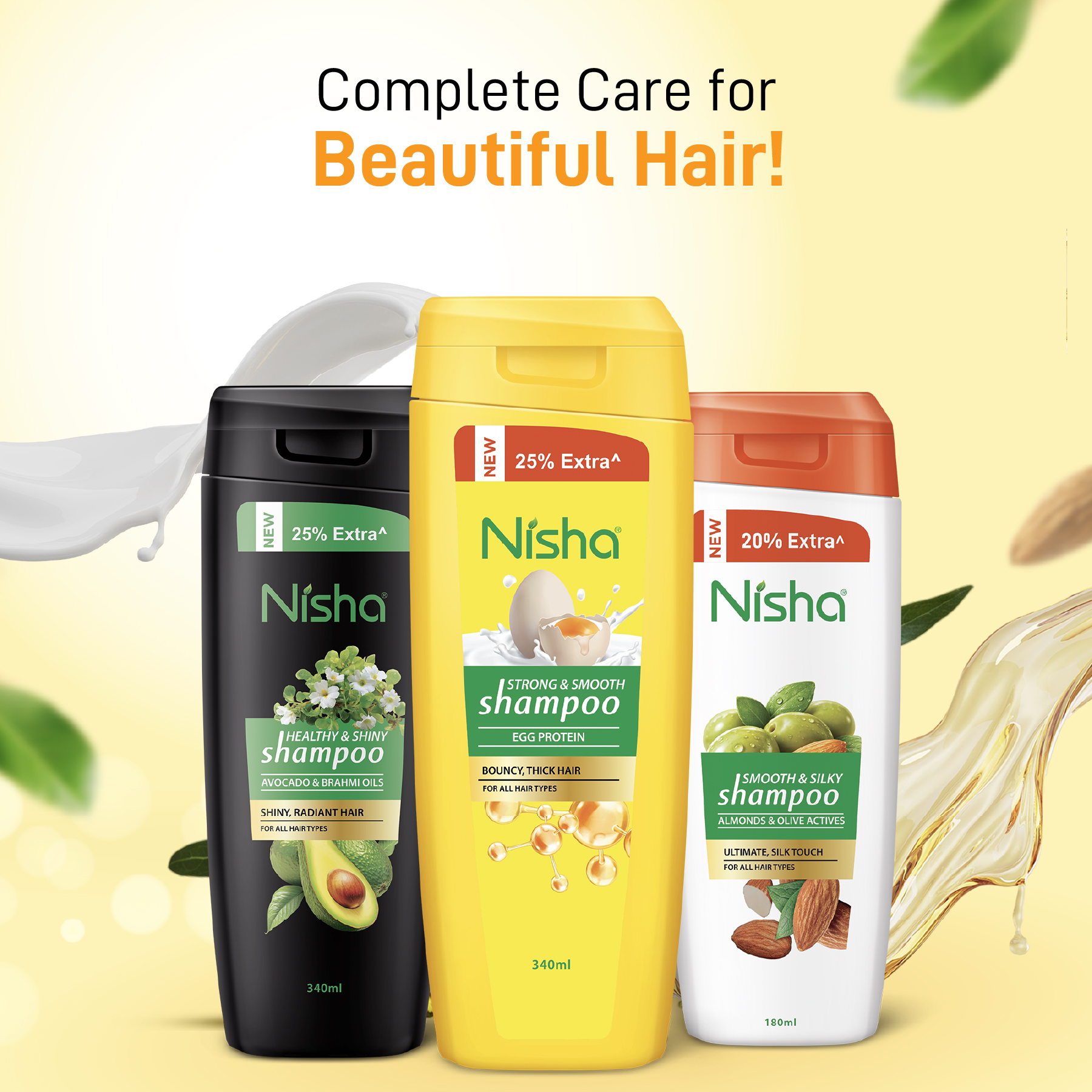 Nisha Egg Protein Shampoo 80ml