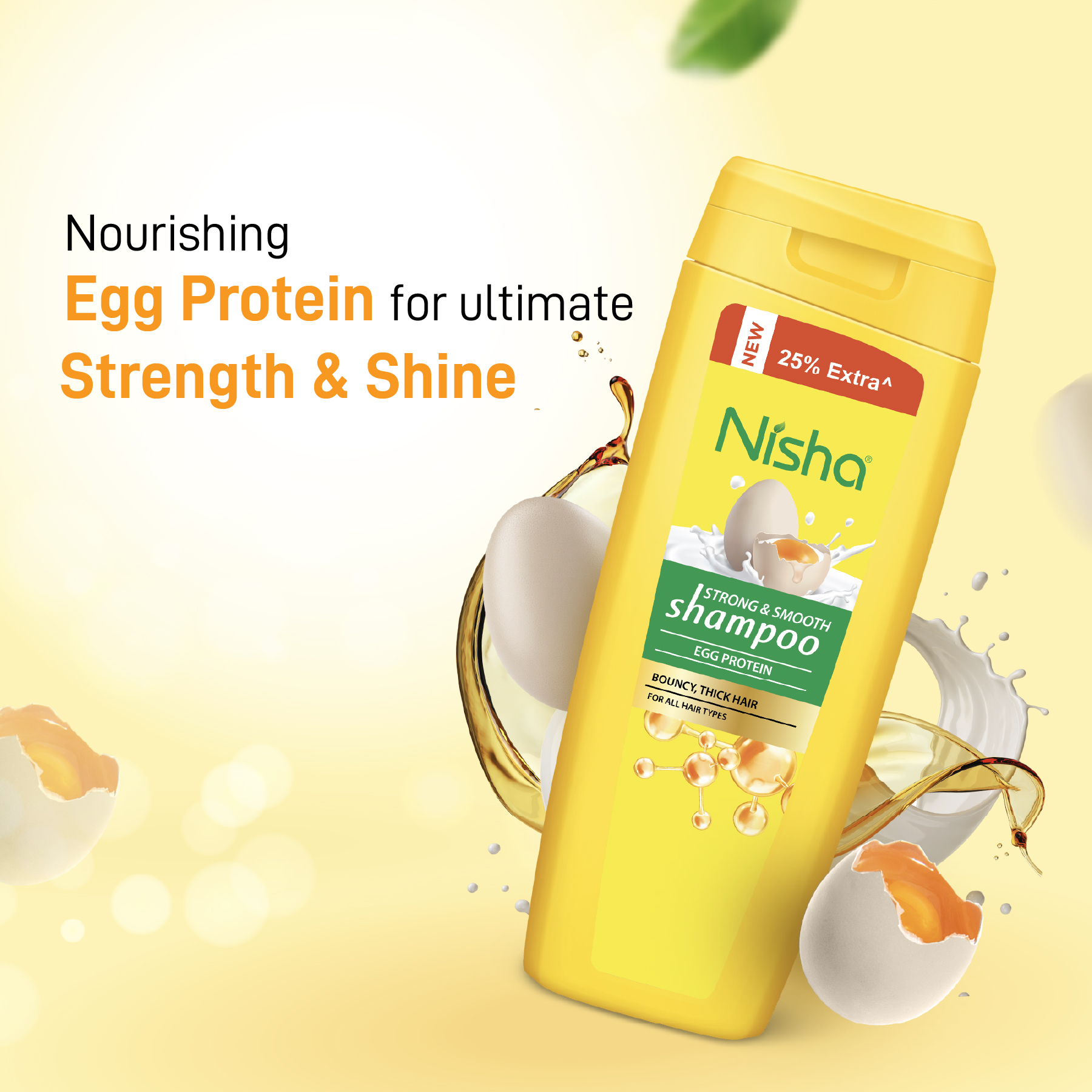 Nisha Egg Protein Shampoo 80ml