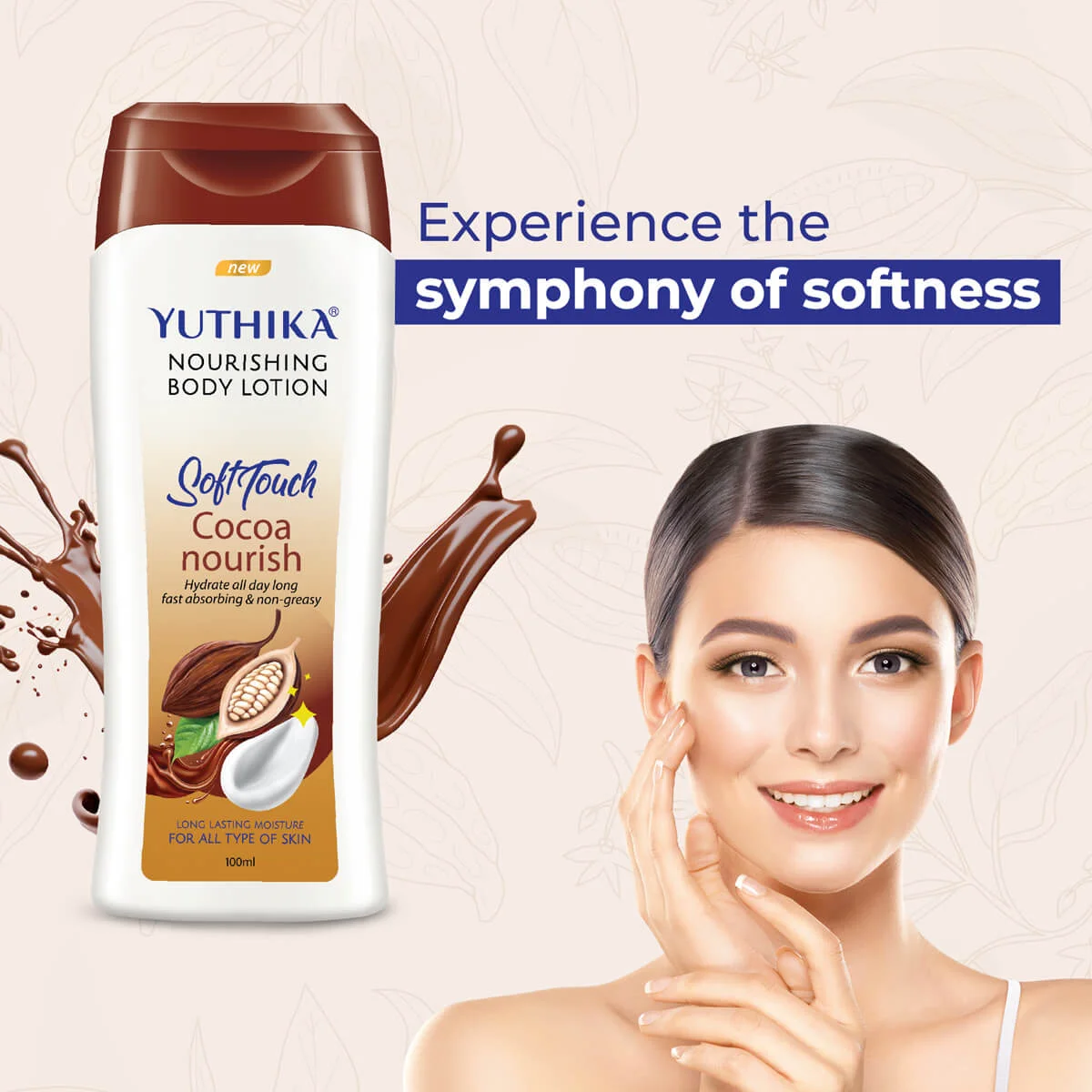 Yuthika Nourishing Body Lotion Cocoa Nourish 100ml