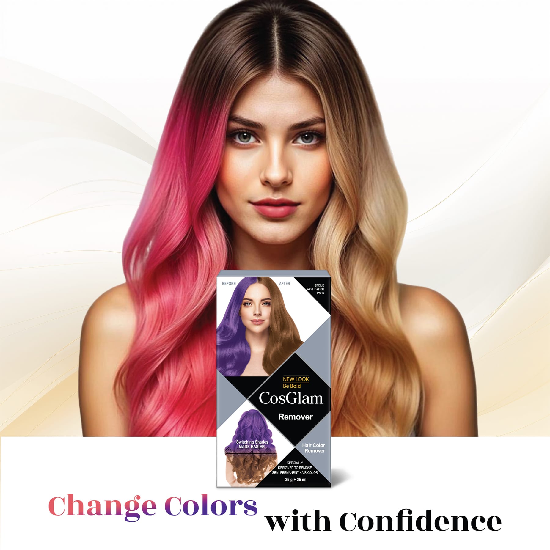 Cosglam Remover – Gentle & Effective Hair Color Removal