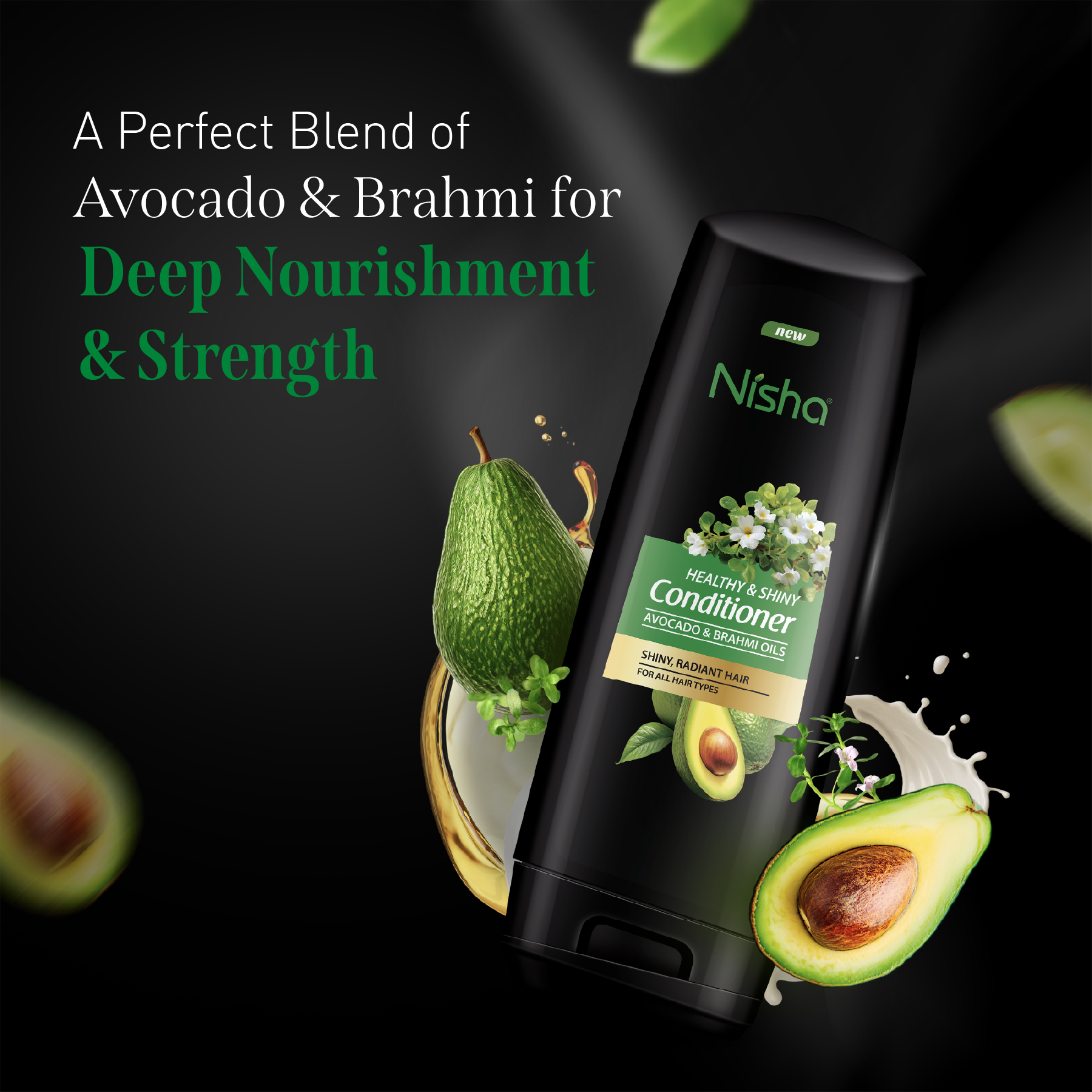 Nisha Avocado & Brahmi Oils Conditioner | Healthy & Shiny Conditioner