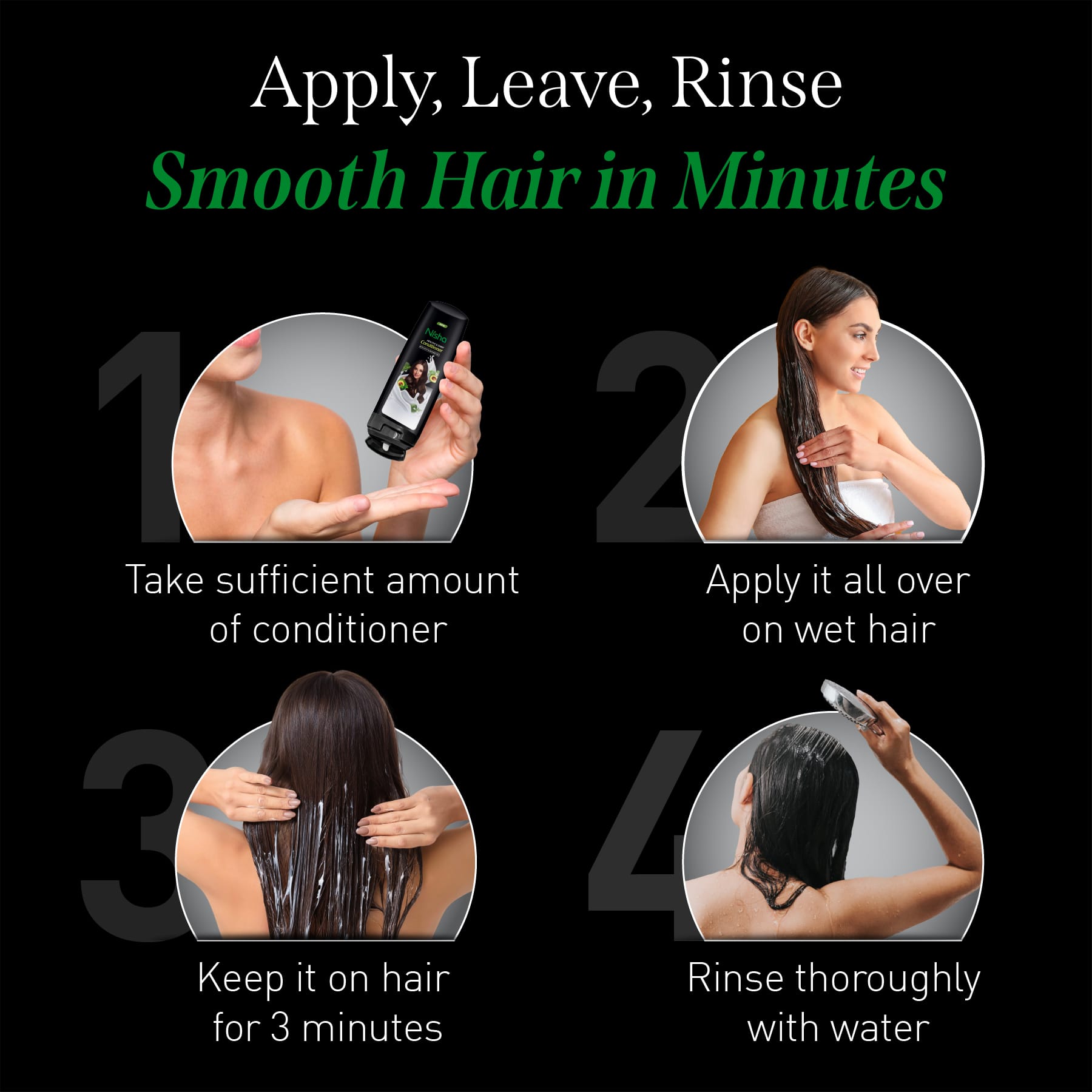 Nisha Avocado & Brahmi Oils Conditioner | Healthy & Shiny Conditioner