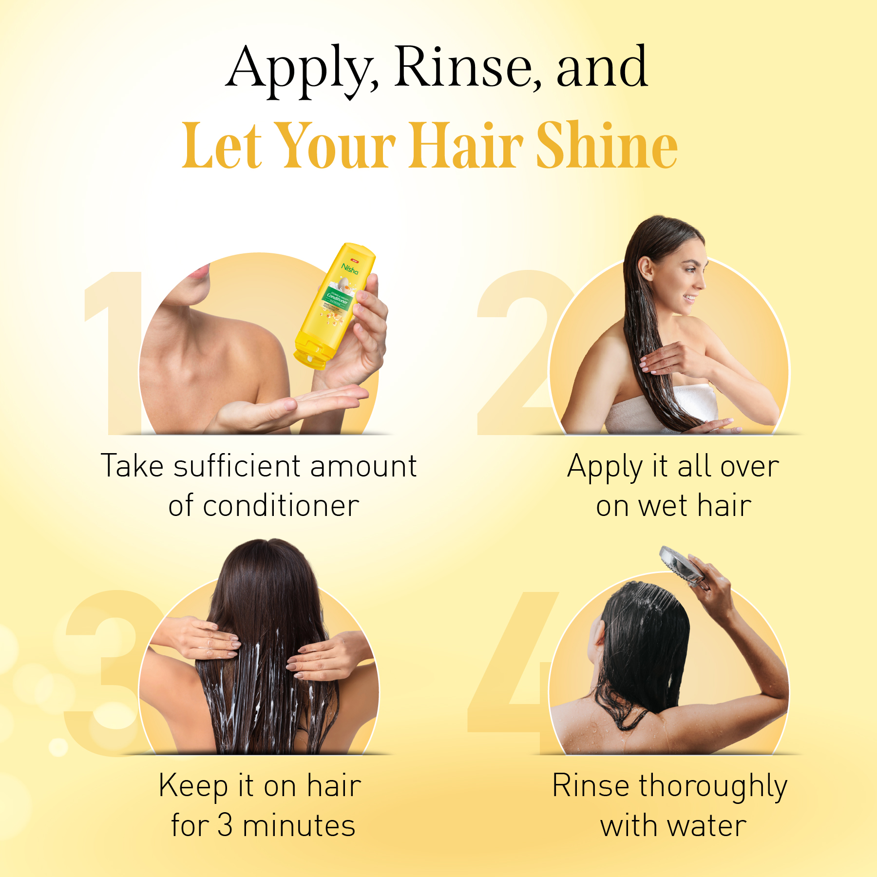 Nisha Strong and Smooth Conditioner | Egg Protein Conditioner