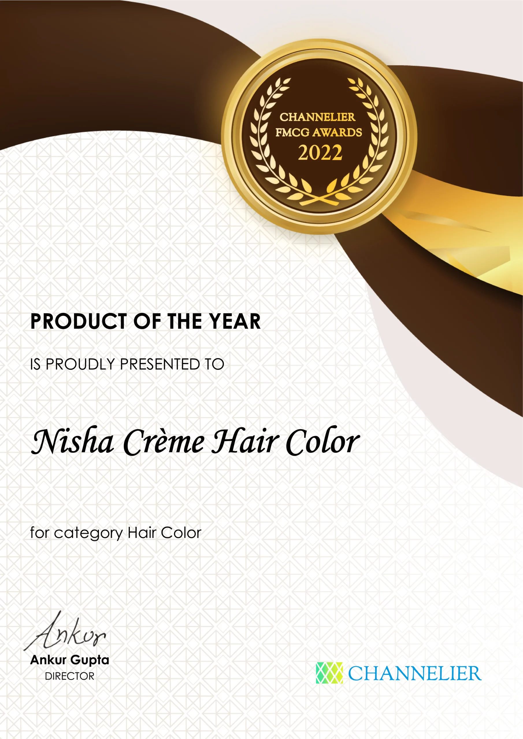 Product of the Year - Nisha Crème Hair Color