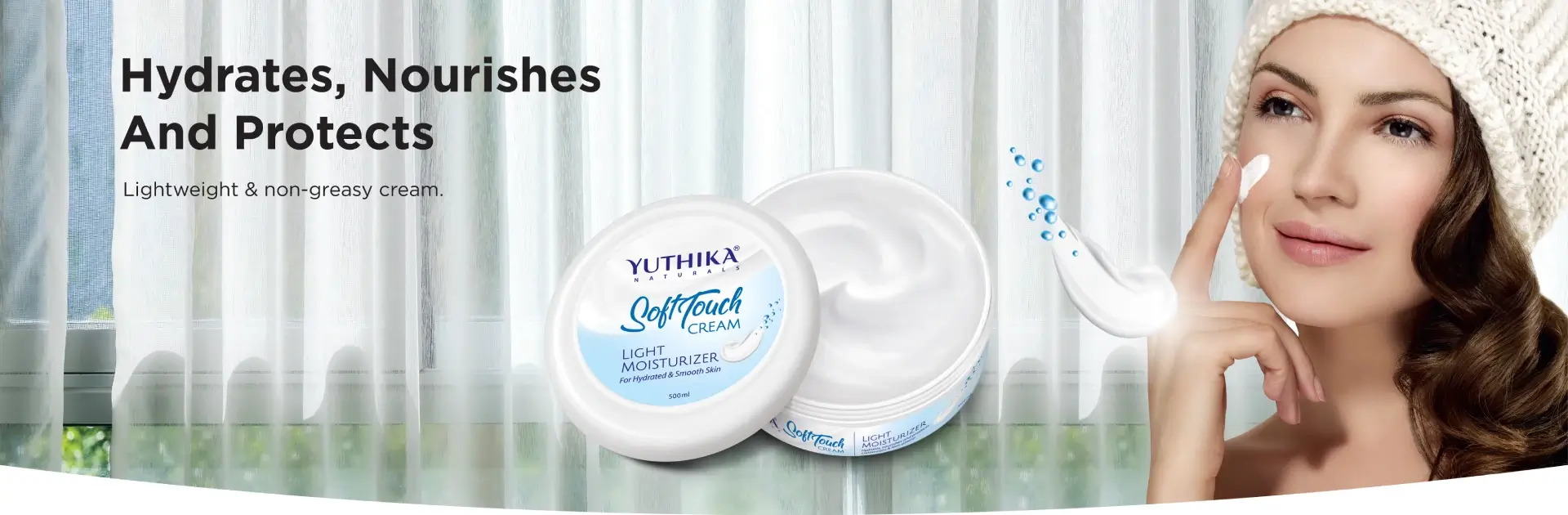 Yuthika Naturals Soft Touch Light Moisturizer Cream