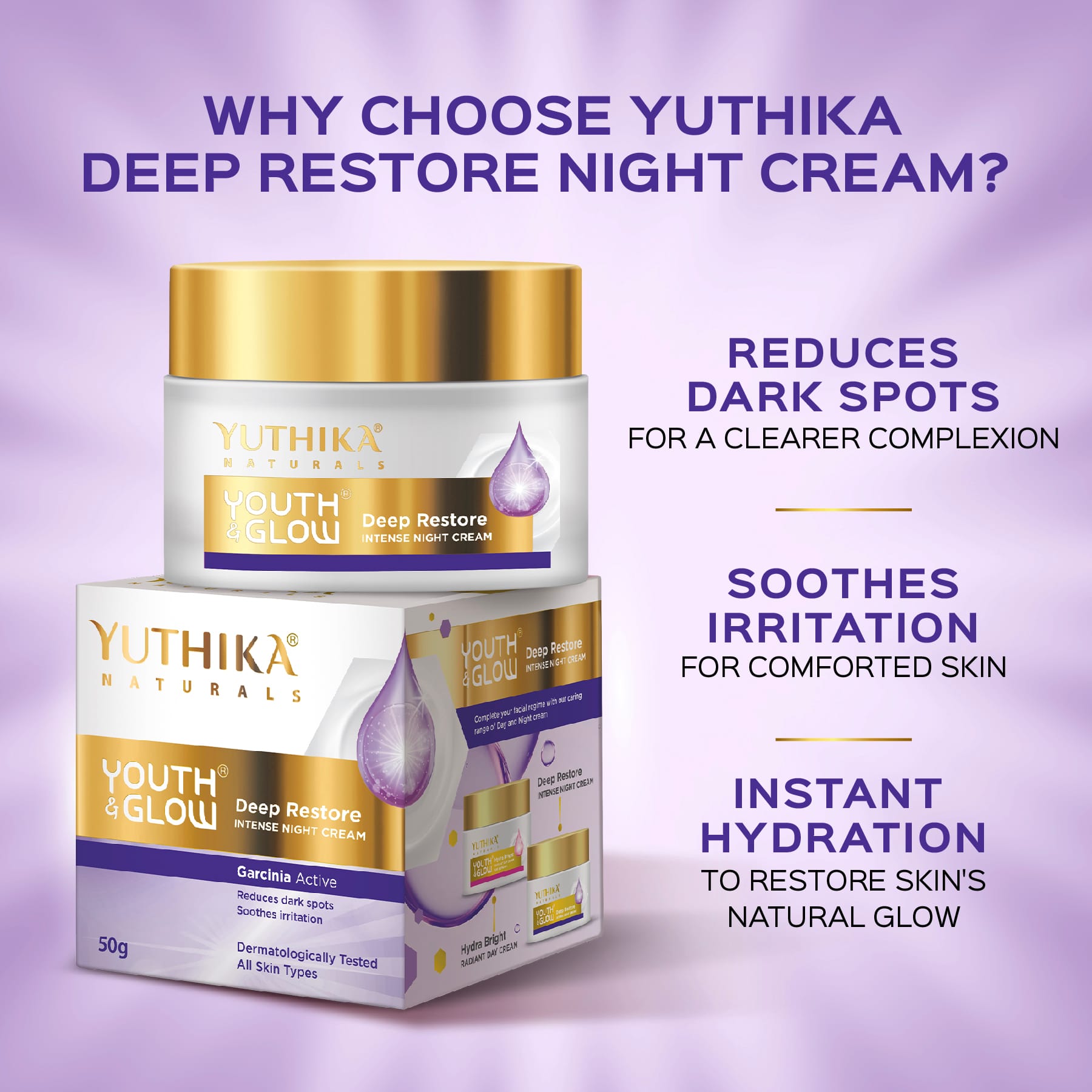 Yuthika Youth & Glow Night Cream
