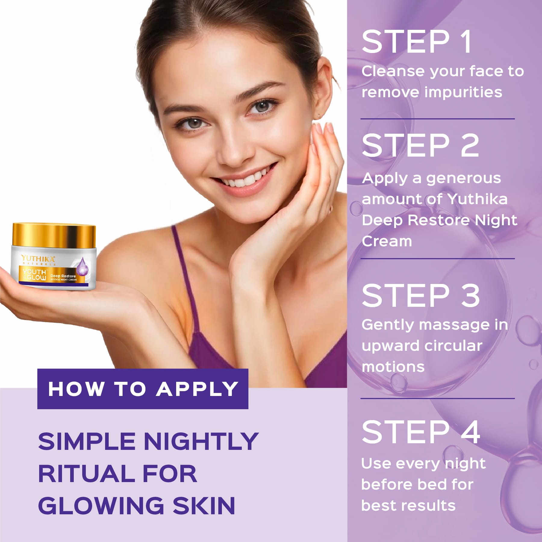 Yuthika Youth & Glow Night Cream