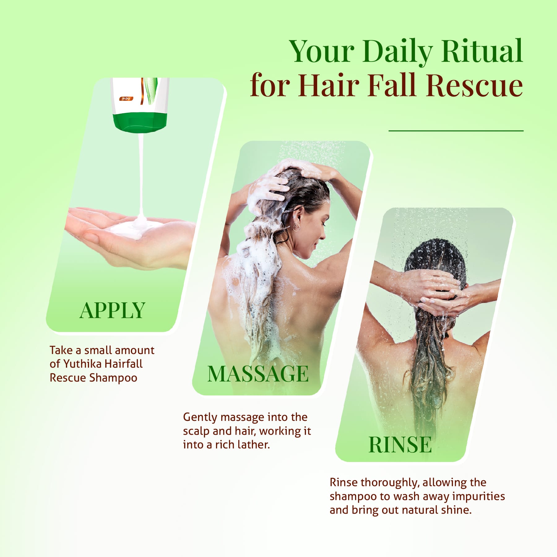 Yuthika Hair Fall Rescue Shampoo