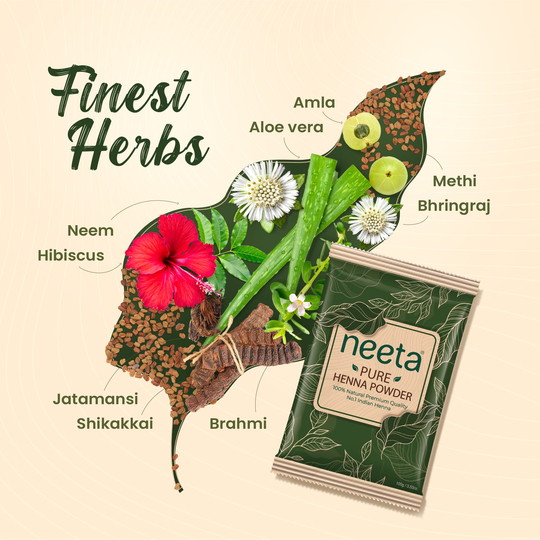 Neeta Pure Henna Powder