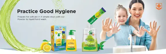 Yuthika Powder to Liquid Hand wash Lemon