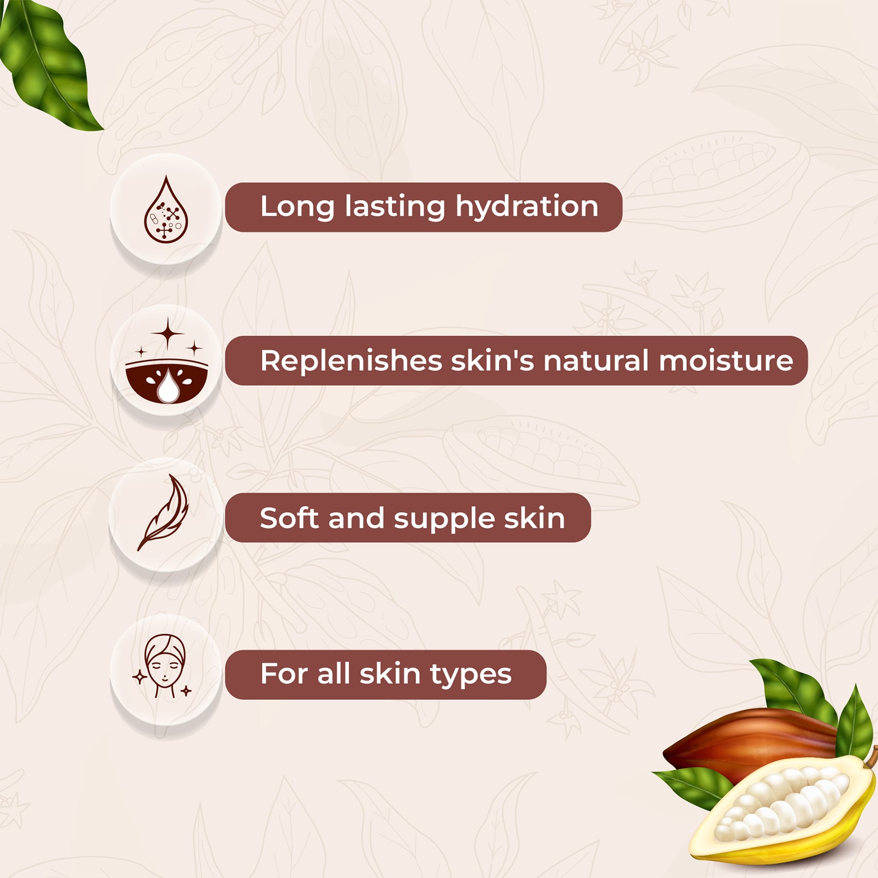 Yuthika Nourishing Body Lotion Cocoa Nourish 500ml