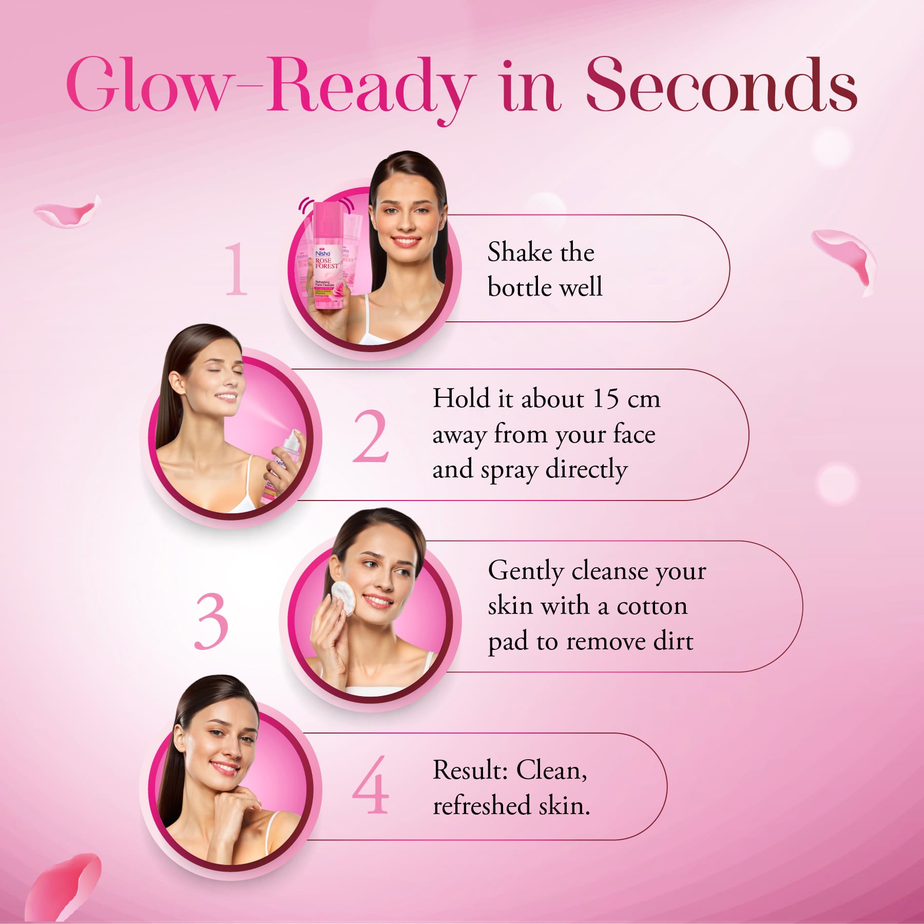 Nisha Refreshing Face Cleanser 120ml