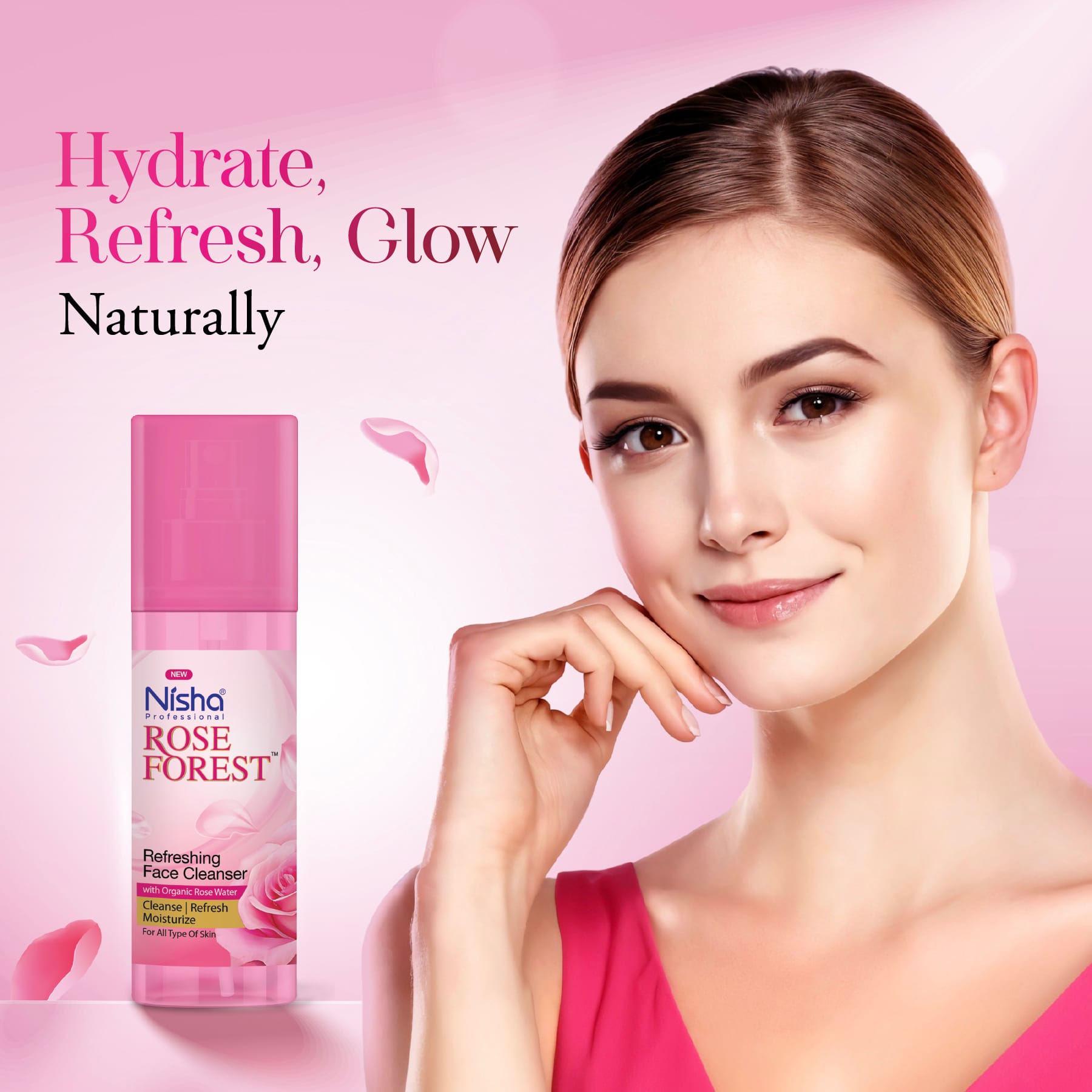 Nisha Refreshing Face Cleanser 120ml
