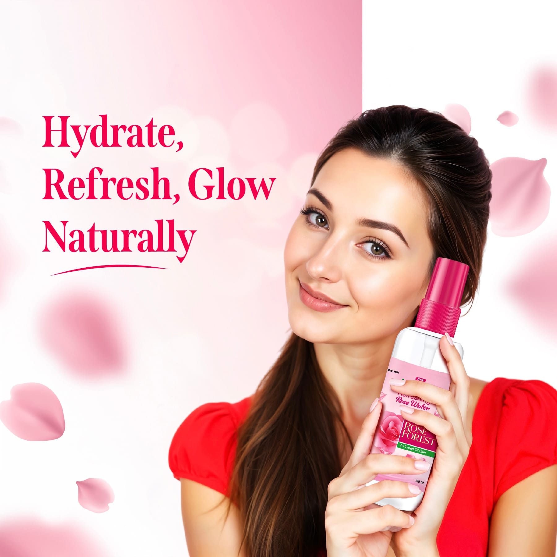 Nisha Refreshing Rose Water 100ml