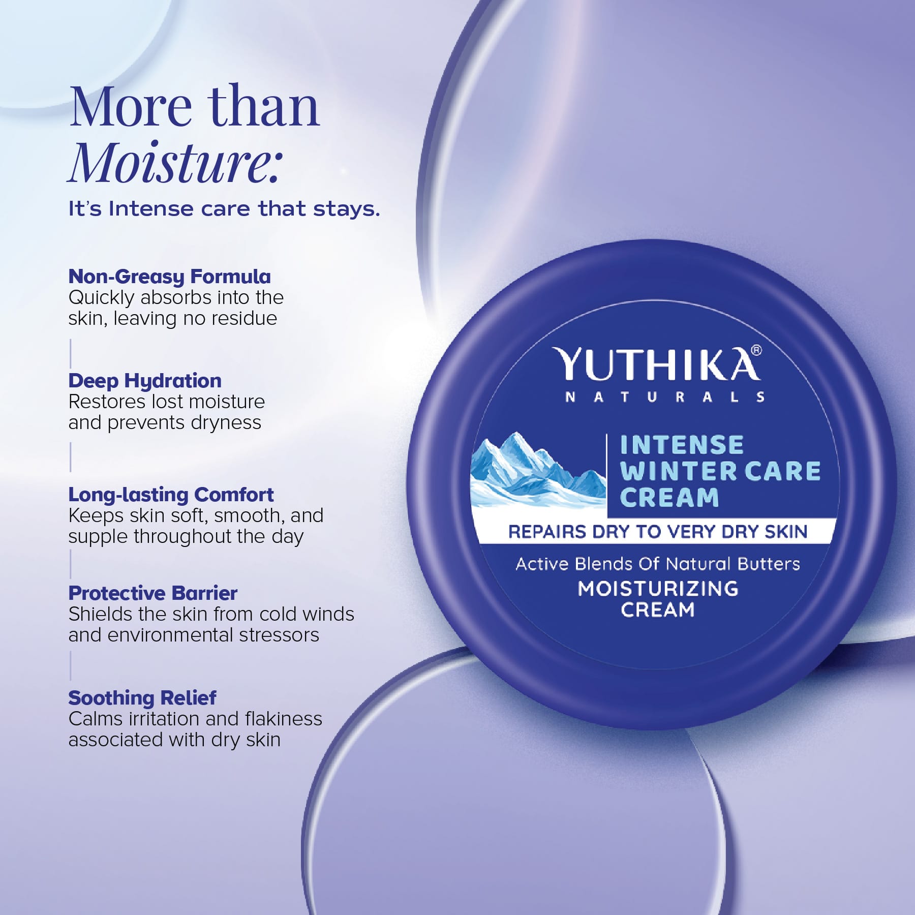 Yuthika Naturals Intense Winter Care Cream 150ml