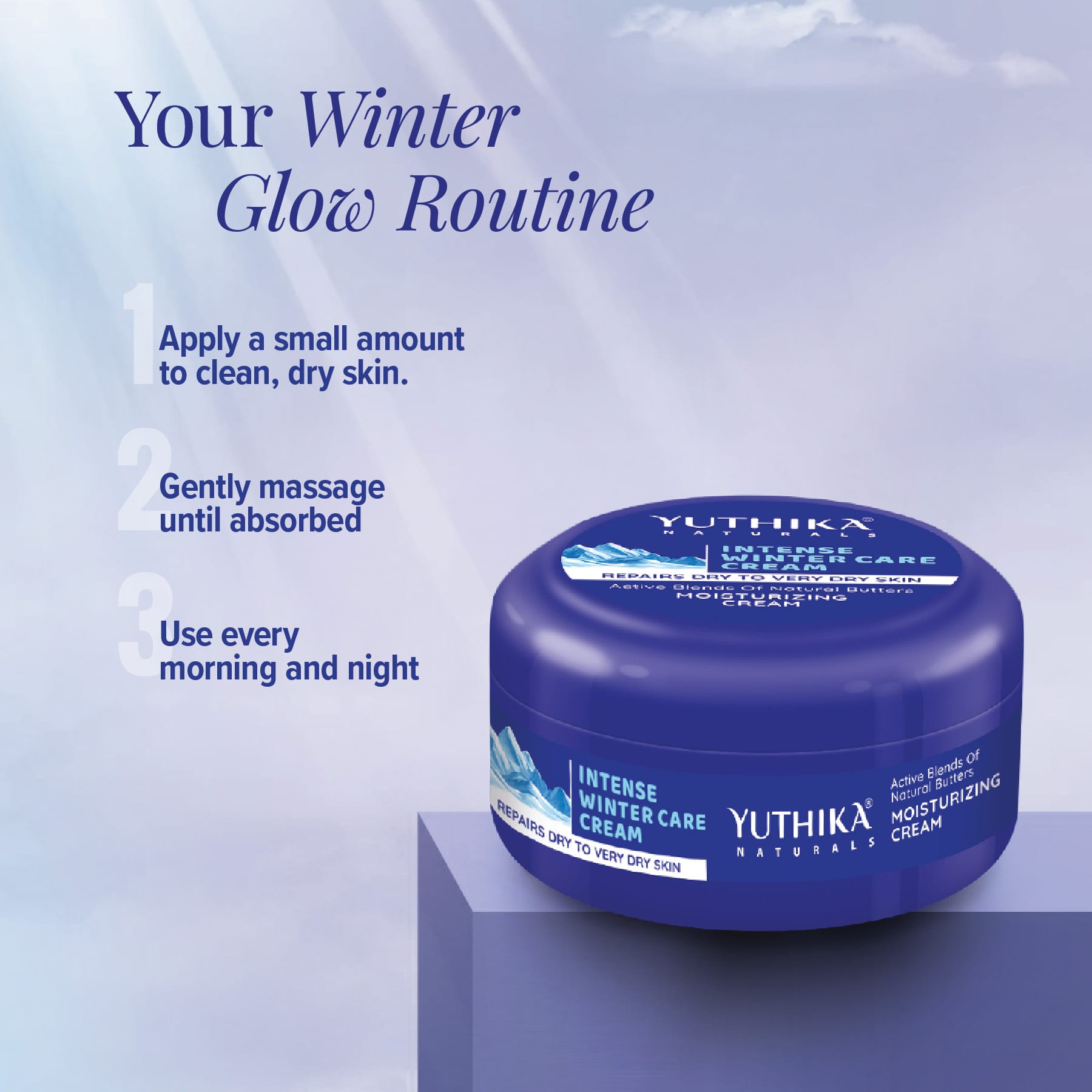 Yuthika Naturals Intense Winter Care Cream 150ml