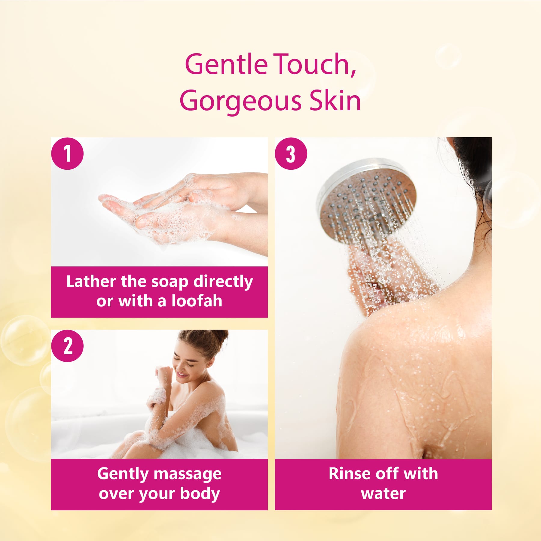 Nisha Body Cleansing Bar Rose