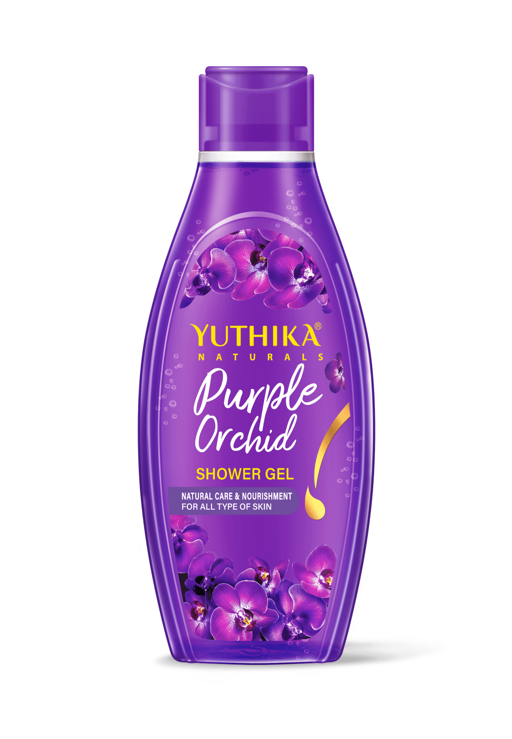 Yuthika Naturals Shower Gel Purple Orchid 250ml