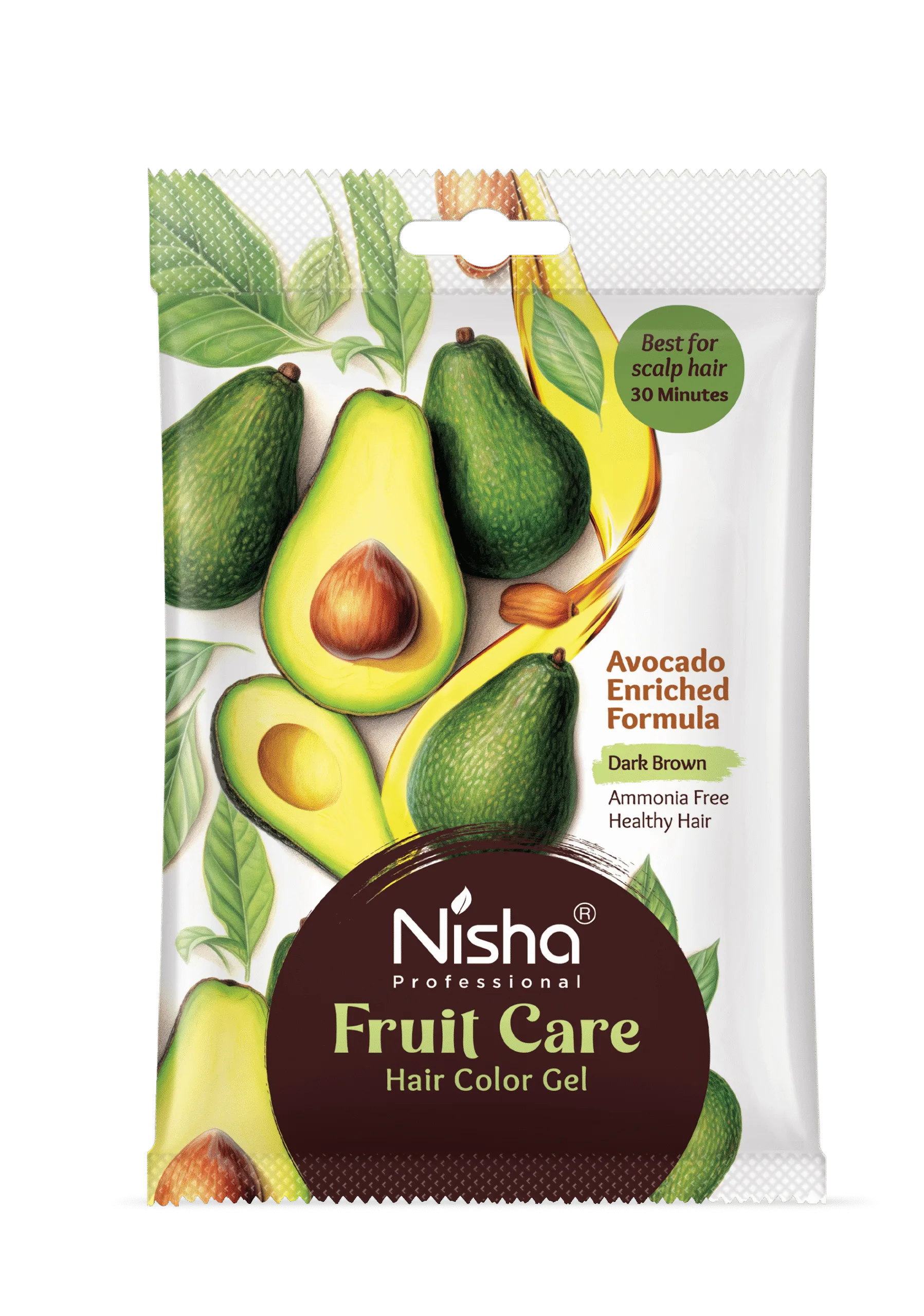 Nisha Professional Fruit Care Hair Color Gel
