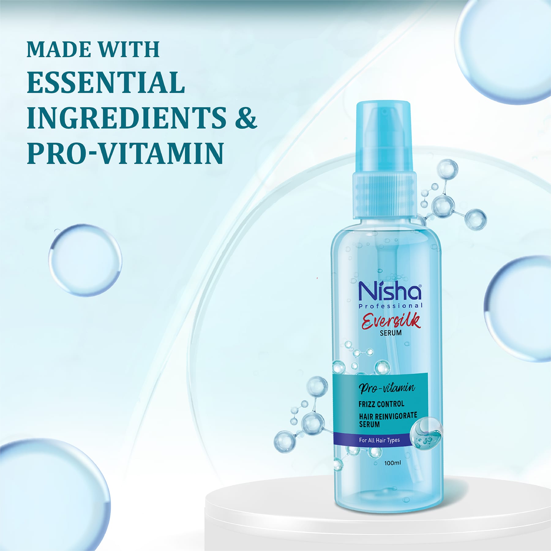 Nisha Professional Eversilk Pro-Vitamin Hair Serum