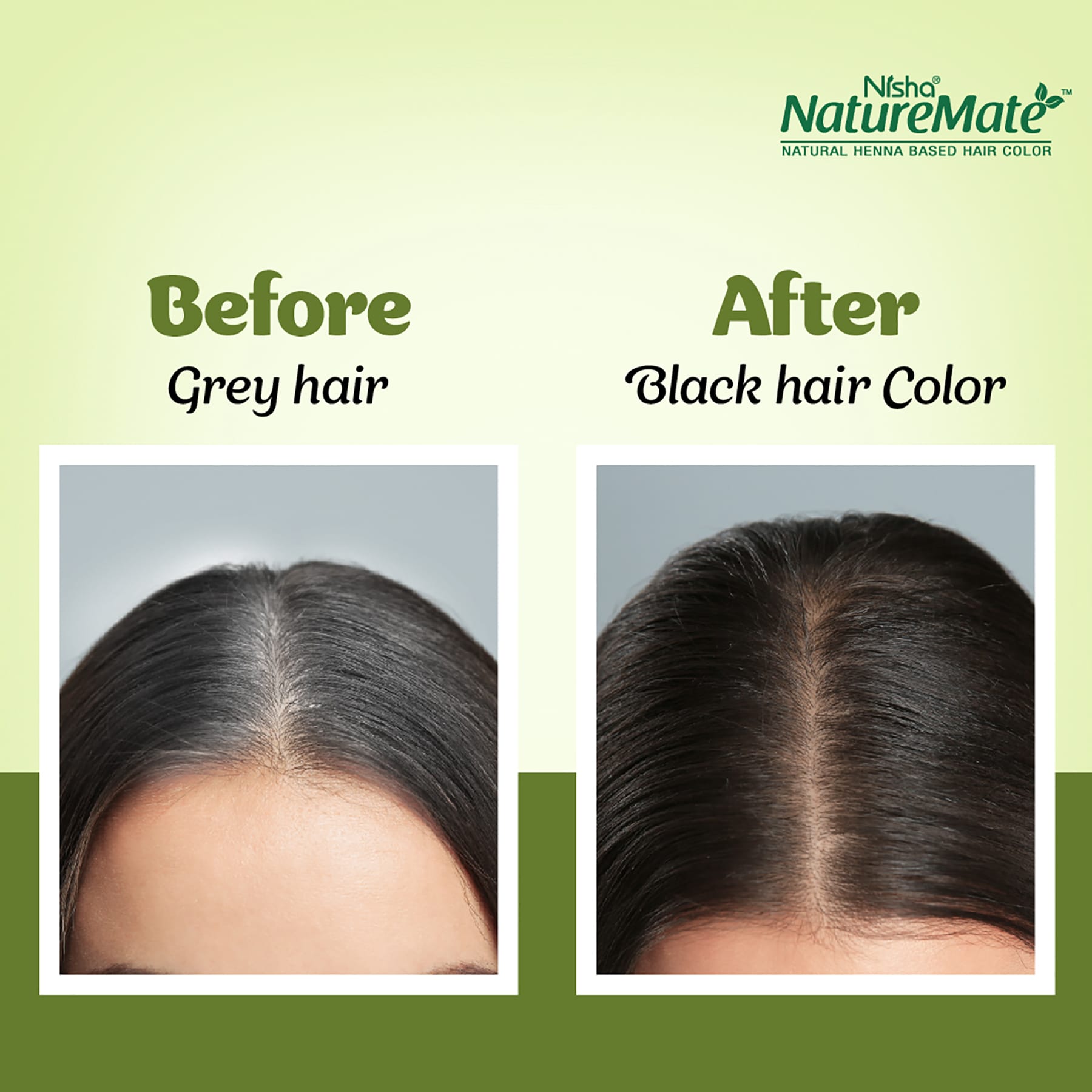 Nisha Naturemate Coloring Henna Original Black