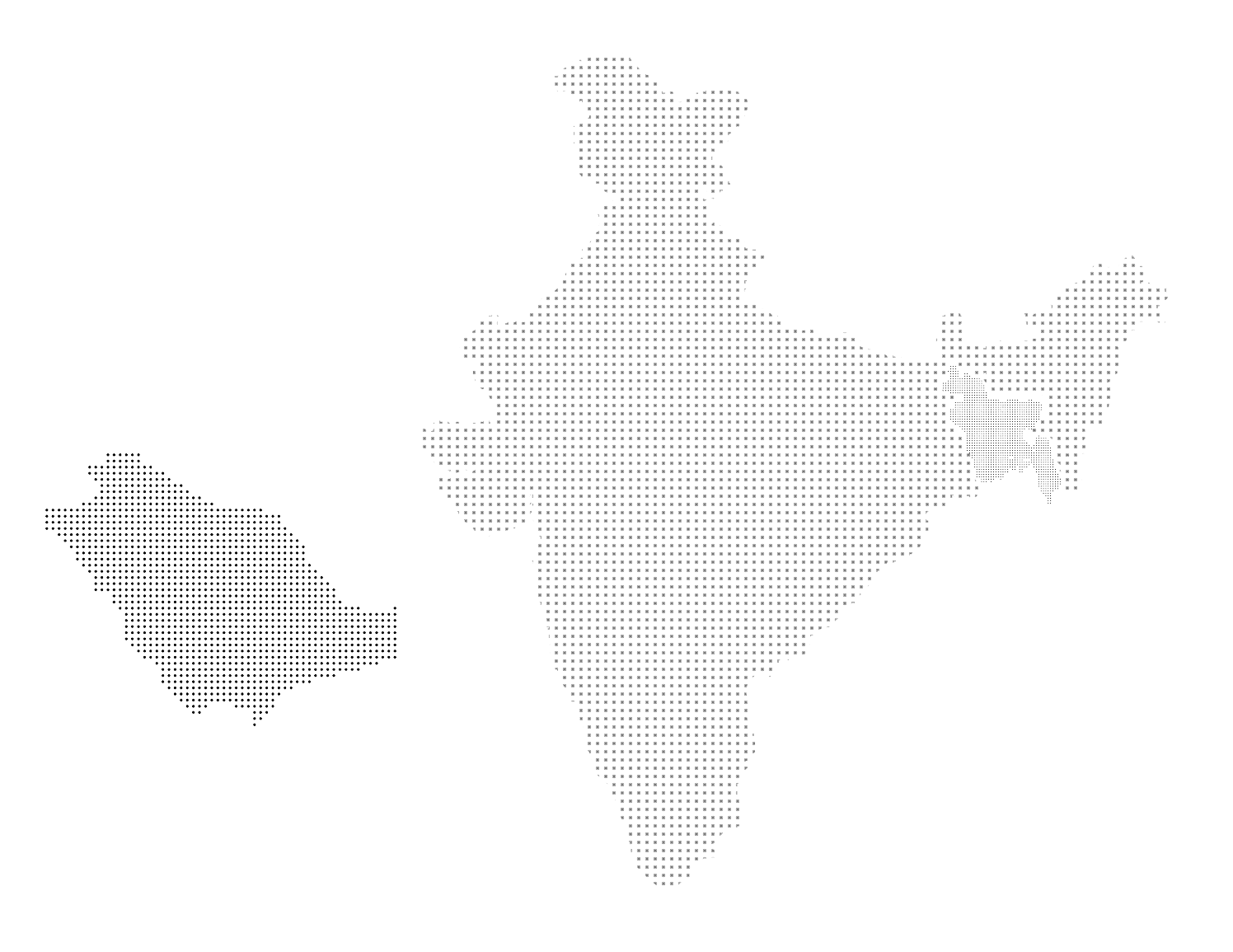 India uae bangladesh map